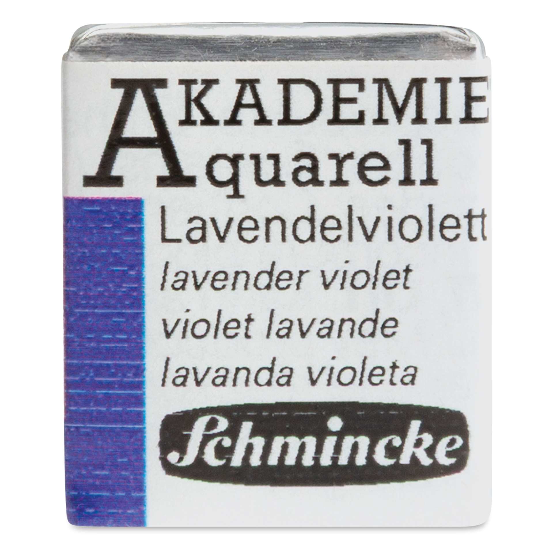 Schmincke Akademie Aquarell Watercolor Pan - Lavender Violet, Half Pan