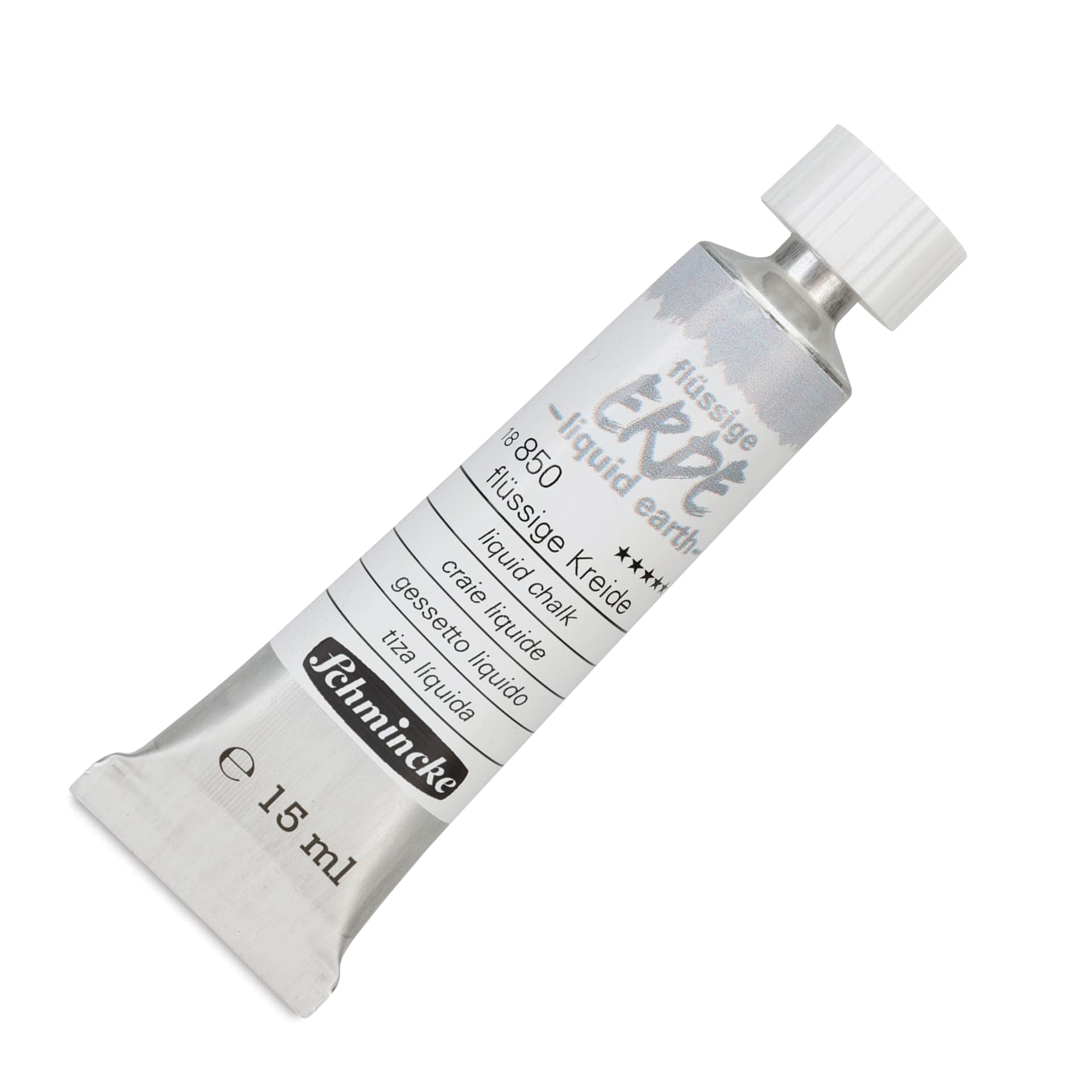 Schmincke Liquid Earth Watercolor Tube - Liquid Chalk, 15 ml