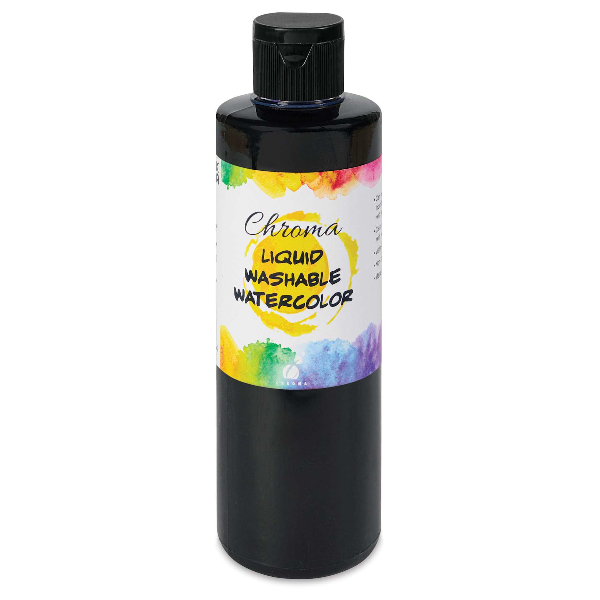 Chroma Liquid Washable Watercolor Paint - Purple, 8.4 oz, Bottle, front