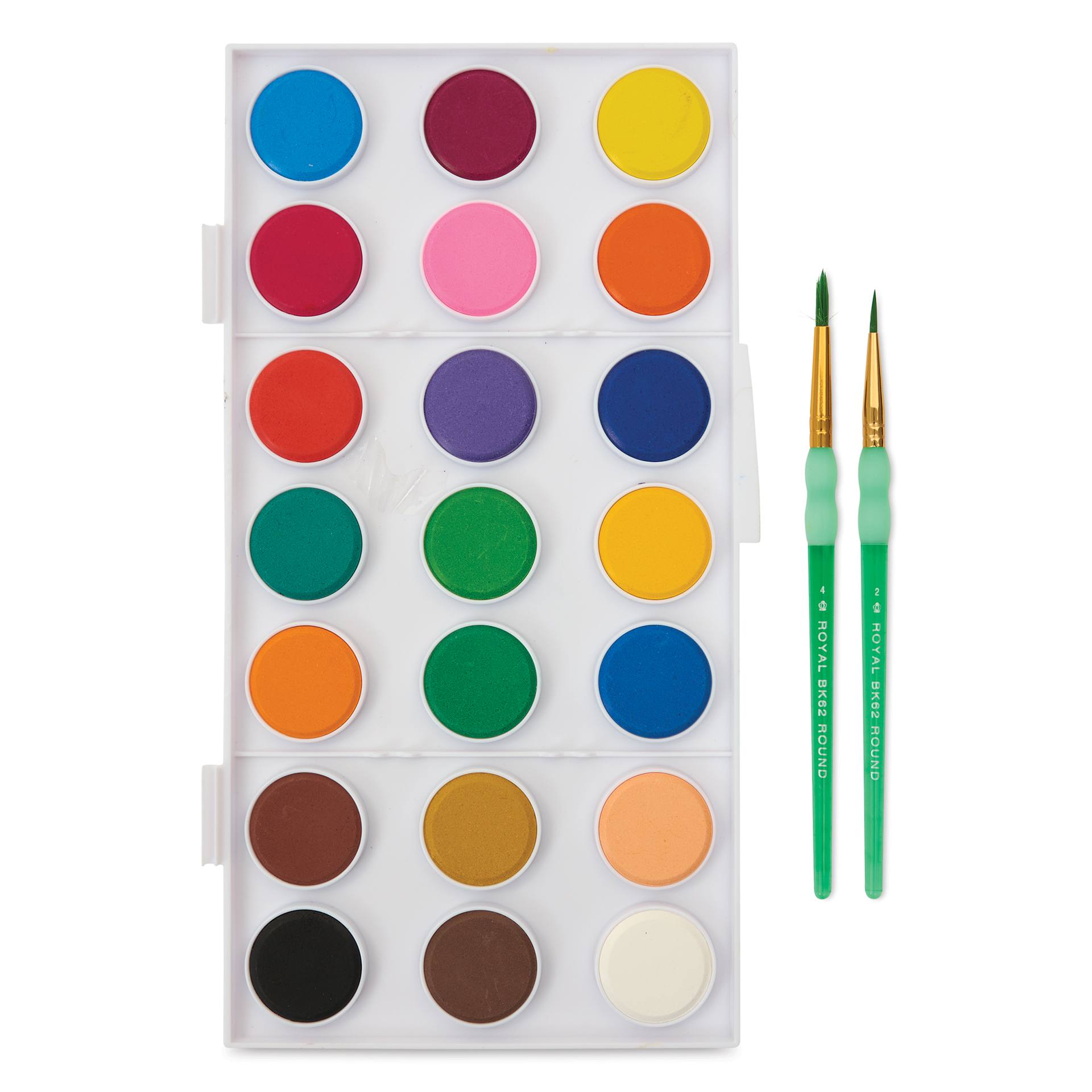 Royal & Langnickel Watercolor Pans - Set of 23, Assorted