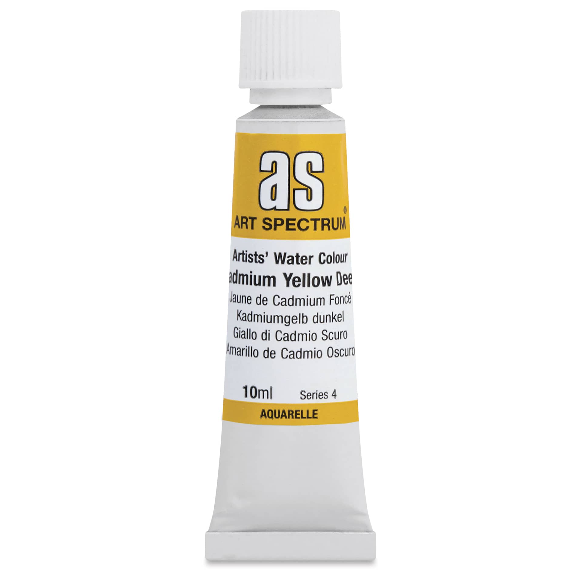 Art Spectrum Artists’ Watercolor Tube - Cadmium Yellow Deep, 10 ml