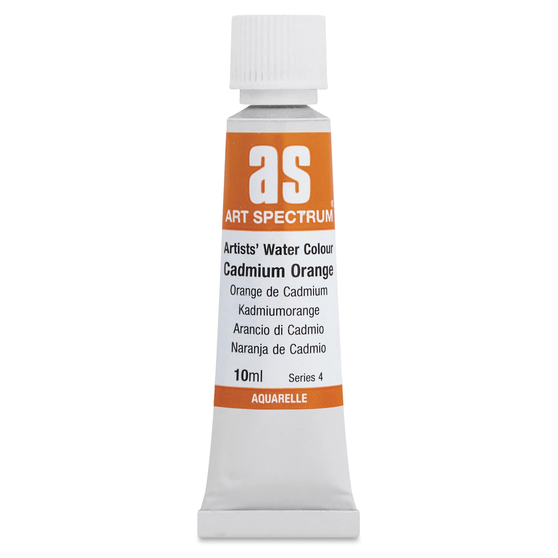 Art Spectrum Artists’ Watercolor Tube - Cadmium Orange, 10 ml