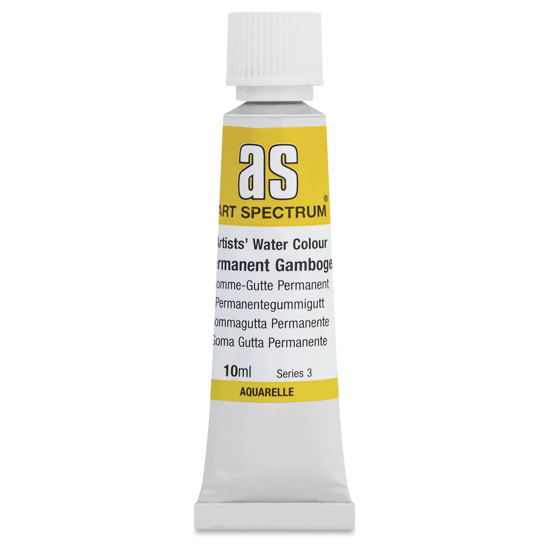 Art Spectrum Artists’ Watercolor Tube - Permanent Gamboge, 10 ml