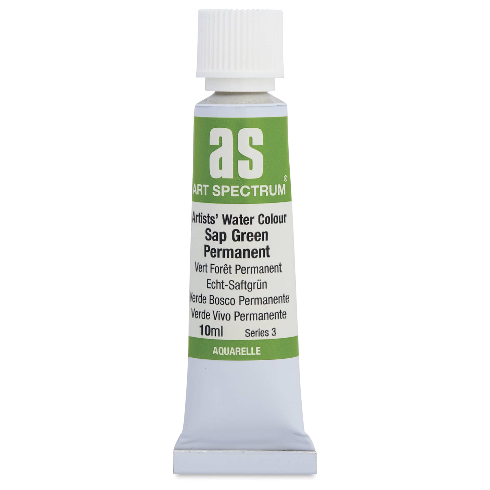 Art Spectrum Artists’ Watercolor Tube - Sap Green Permanent, 10 ml