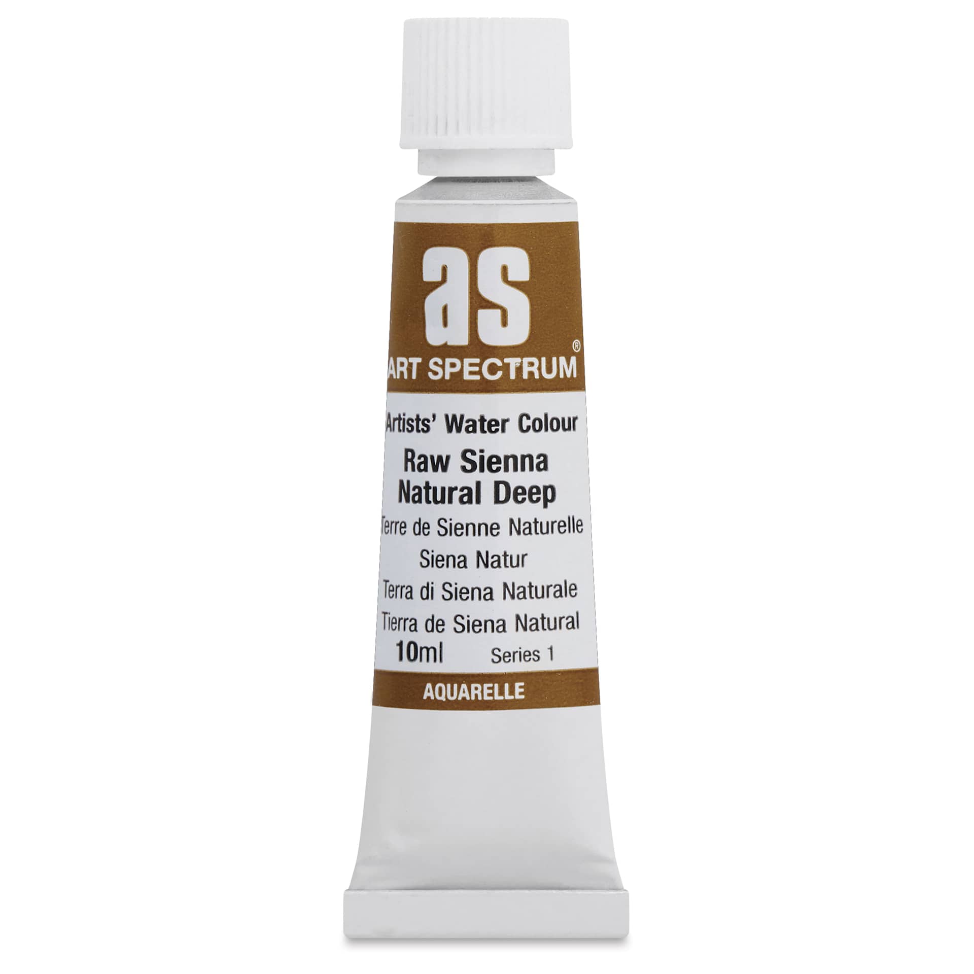 Art Spectrum Artists’ Watercolor Tube - Raw Sienna Natural Deep, 10 ml