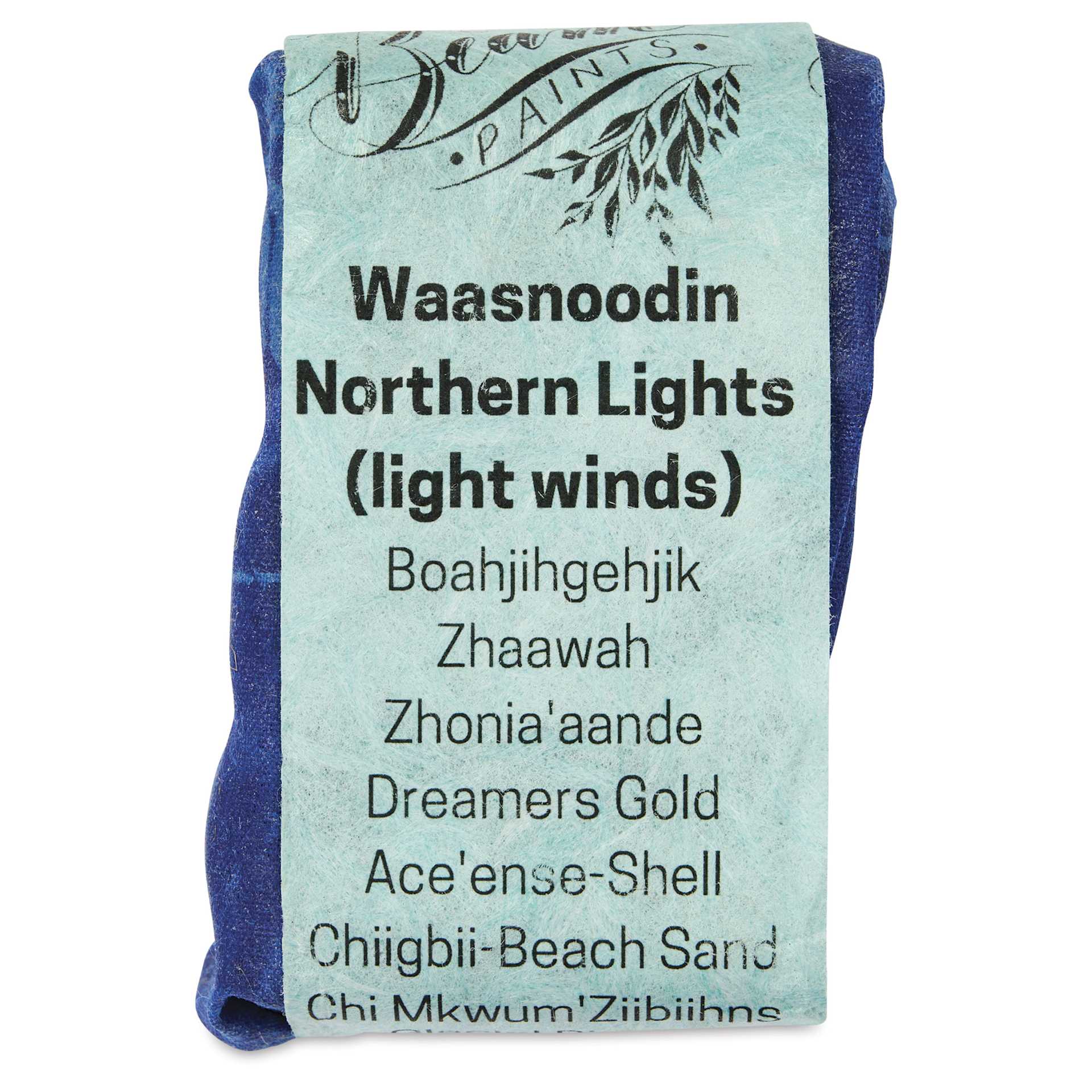 Beam Paints Watercolor Paintstones - Set of 6, Northern Lights front of package