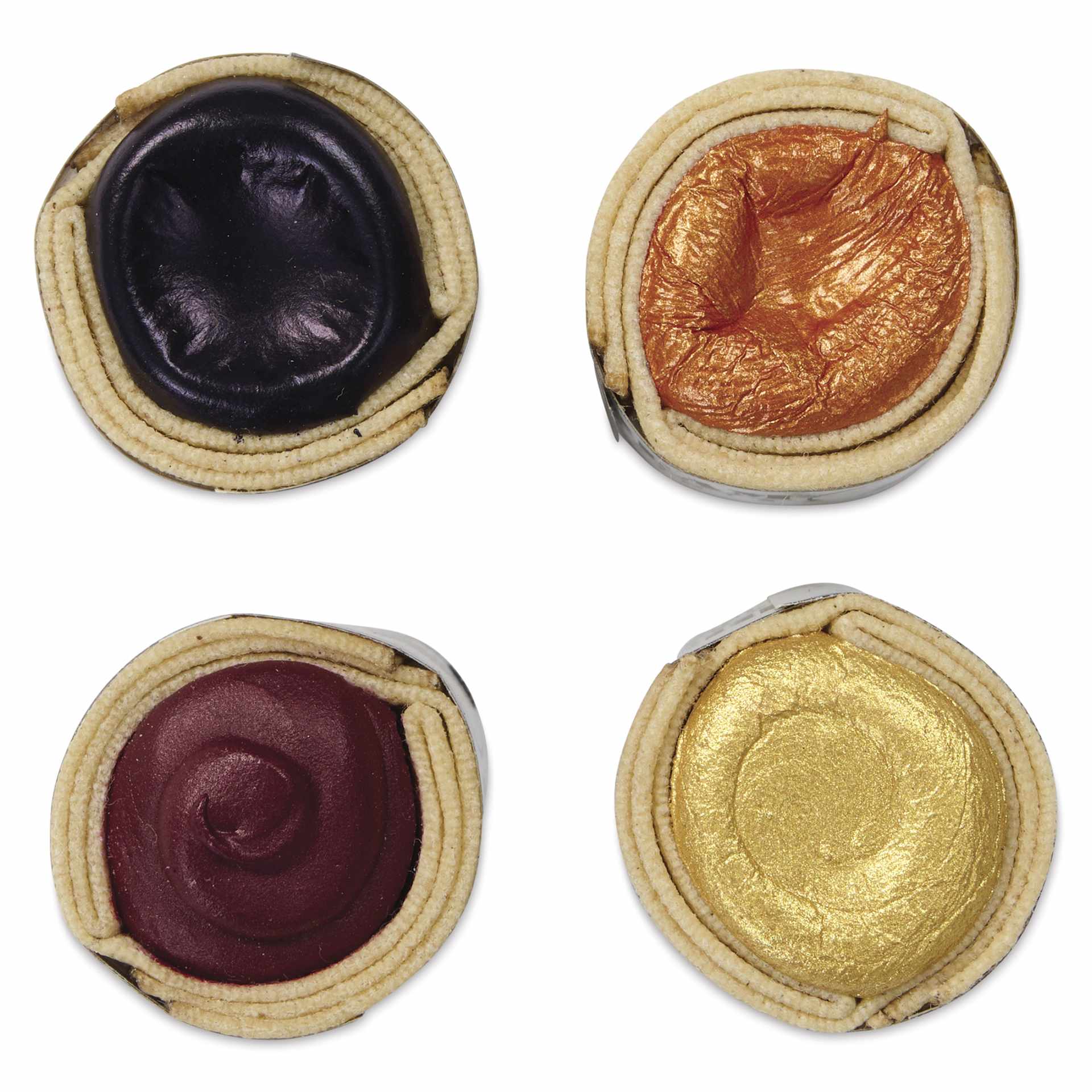 Beam Paints Watercolor Paintstones - Set of 4, Thank you Colors top view