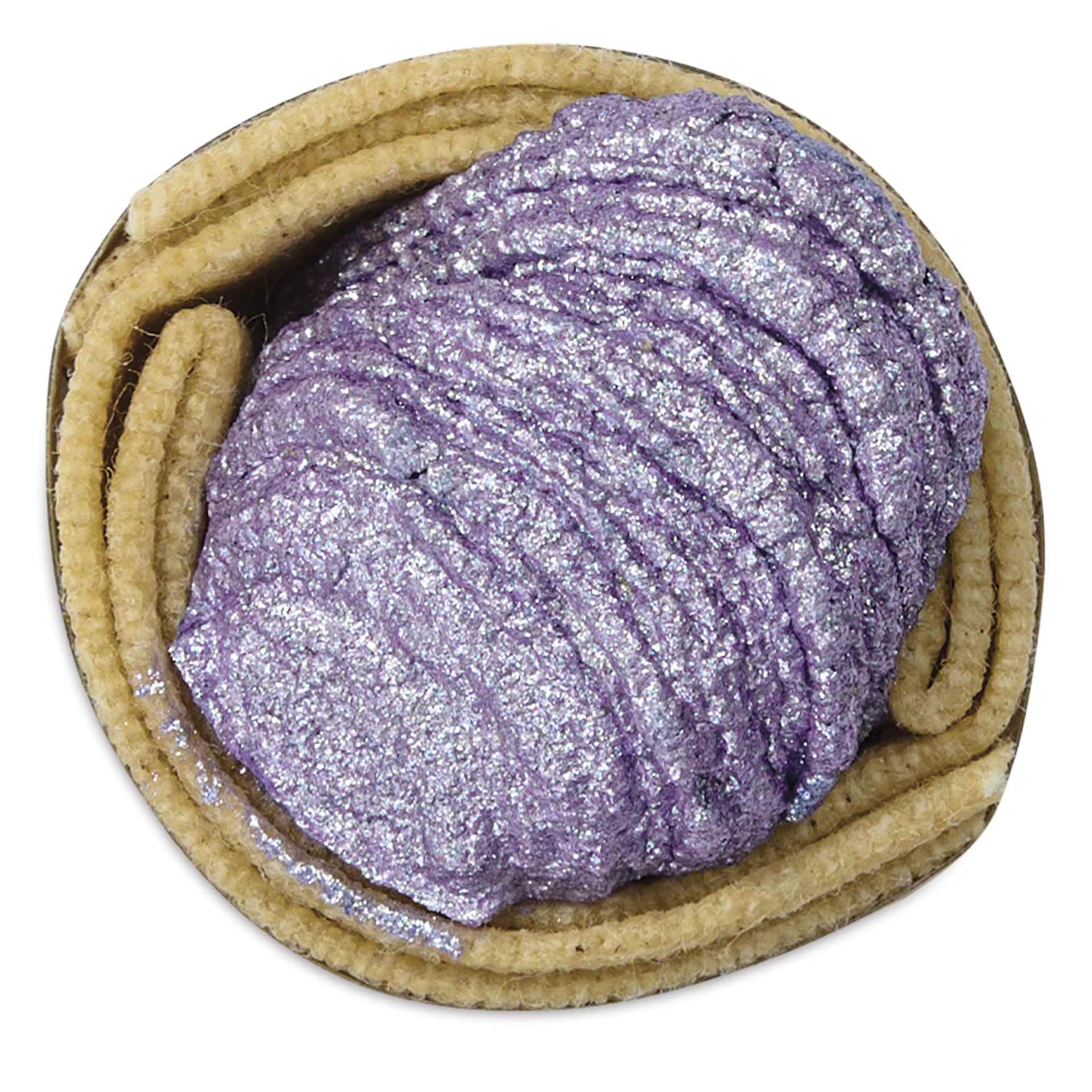 Beam Paints Watercolor Paintstone - Amethyst top view