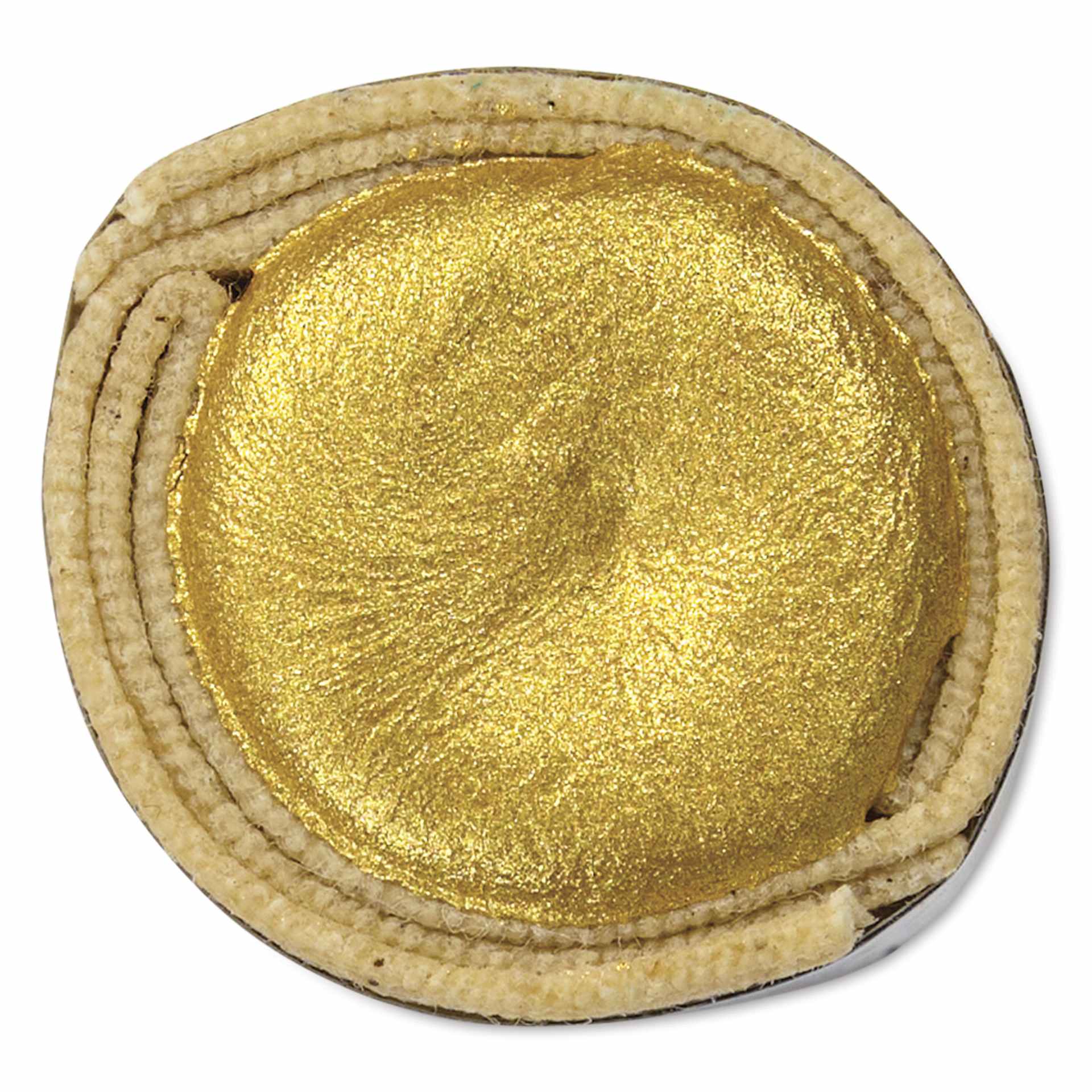 Beam Paints Watercolor Paintstone - Dreamers Gold top view