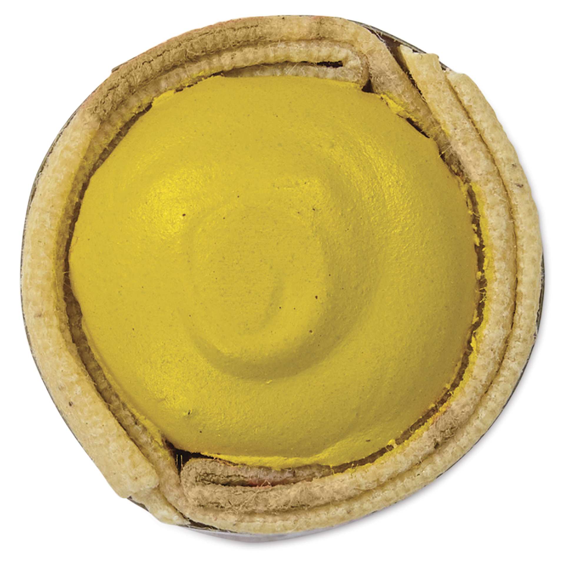 Beam Paints Watercolor Paintstone - Fall Poplar Yellow top view