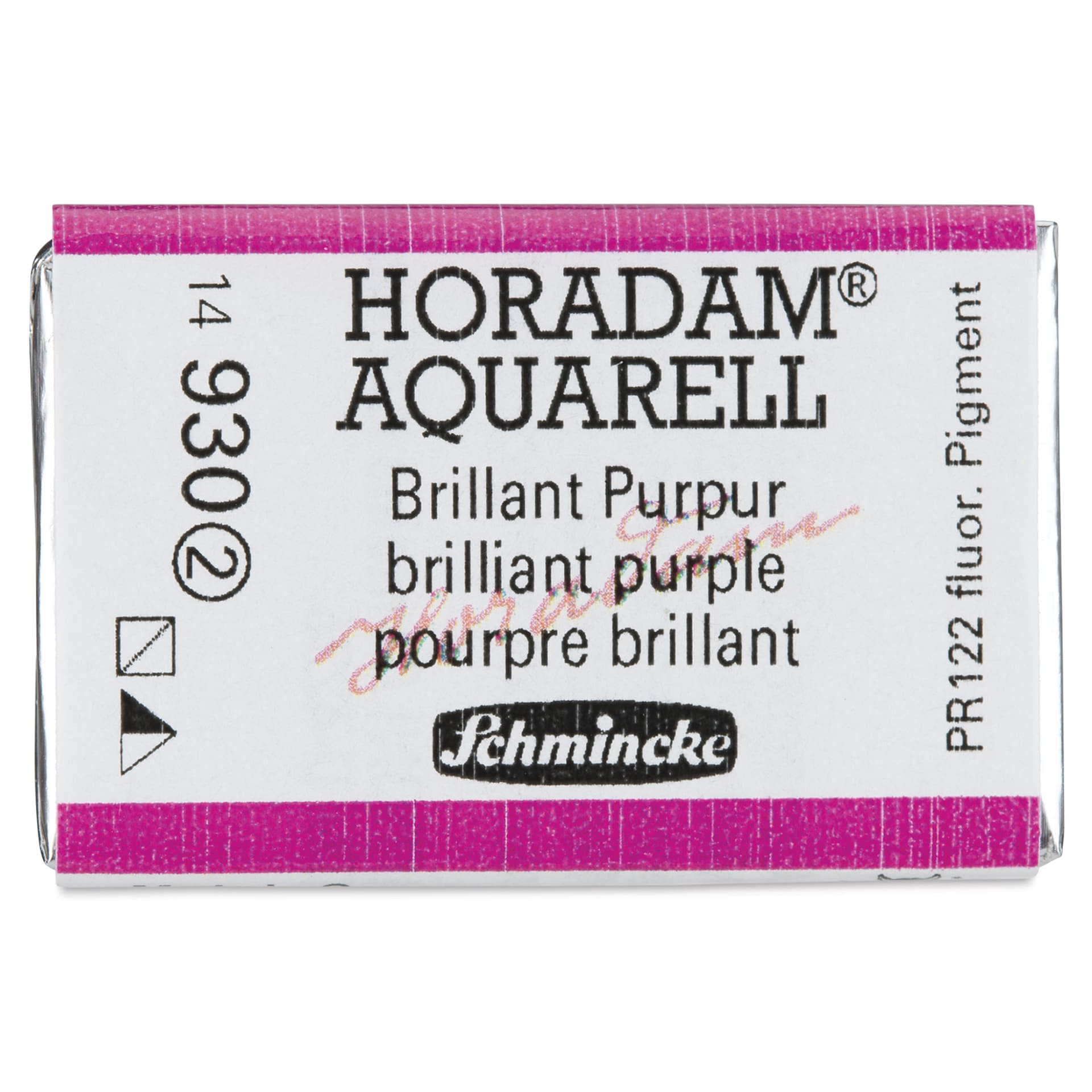 Schmincke Horadam Aquarell Watercolor - Brilliant Purple, Full Pan