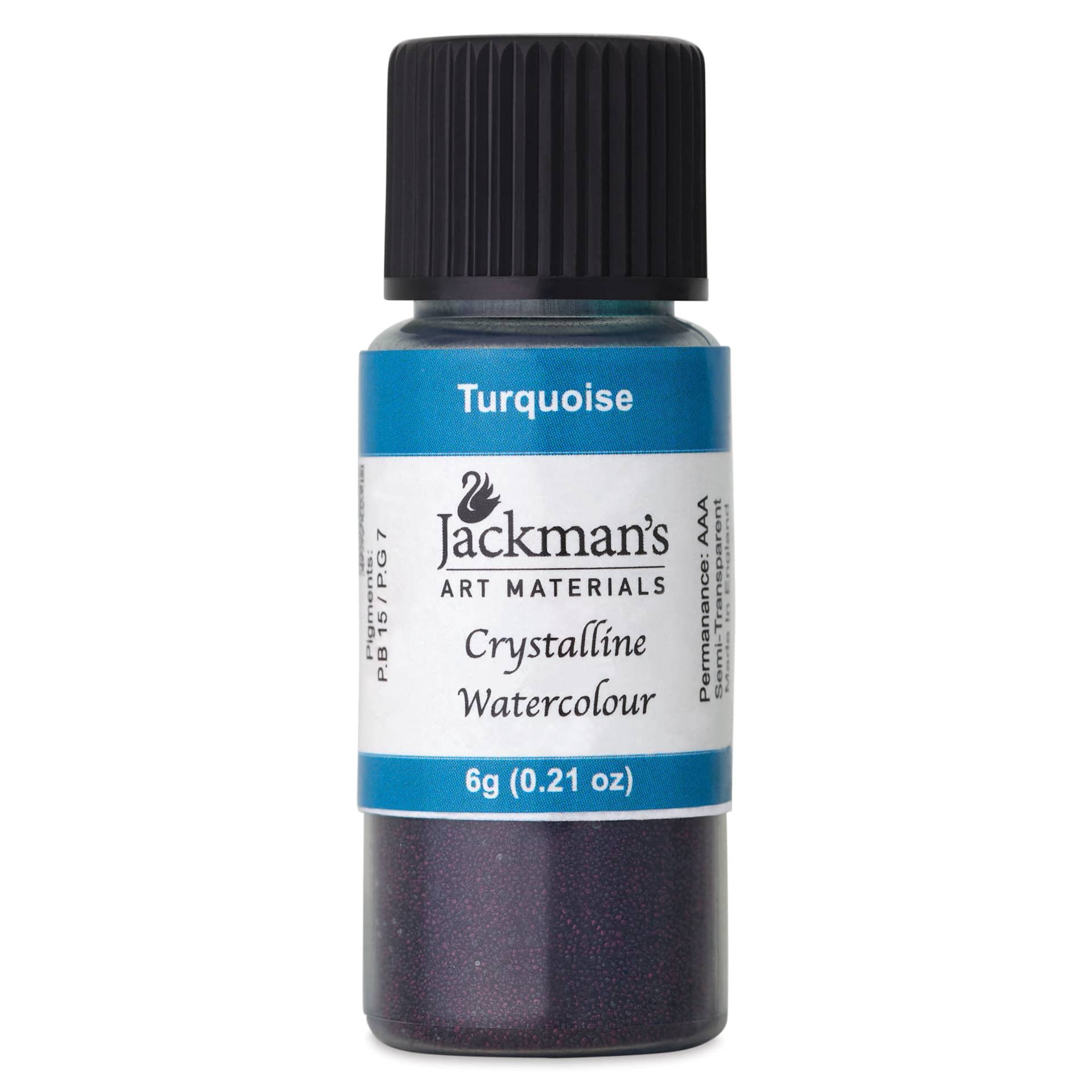 Jackman's Crystalline Powder Watercolor - Turquoise, 6 g