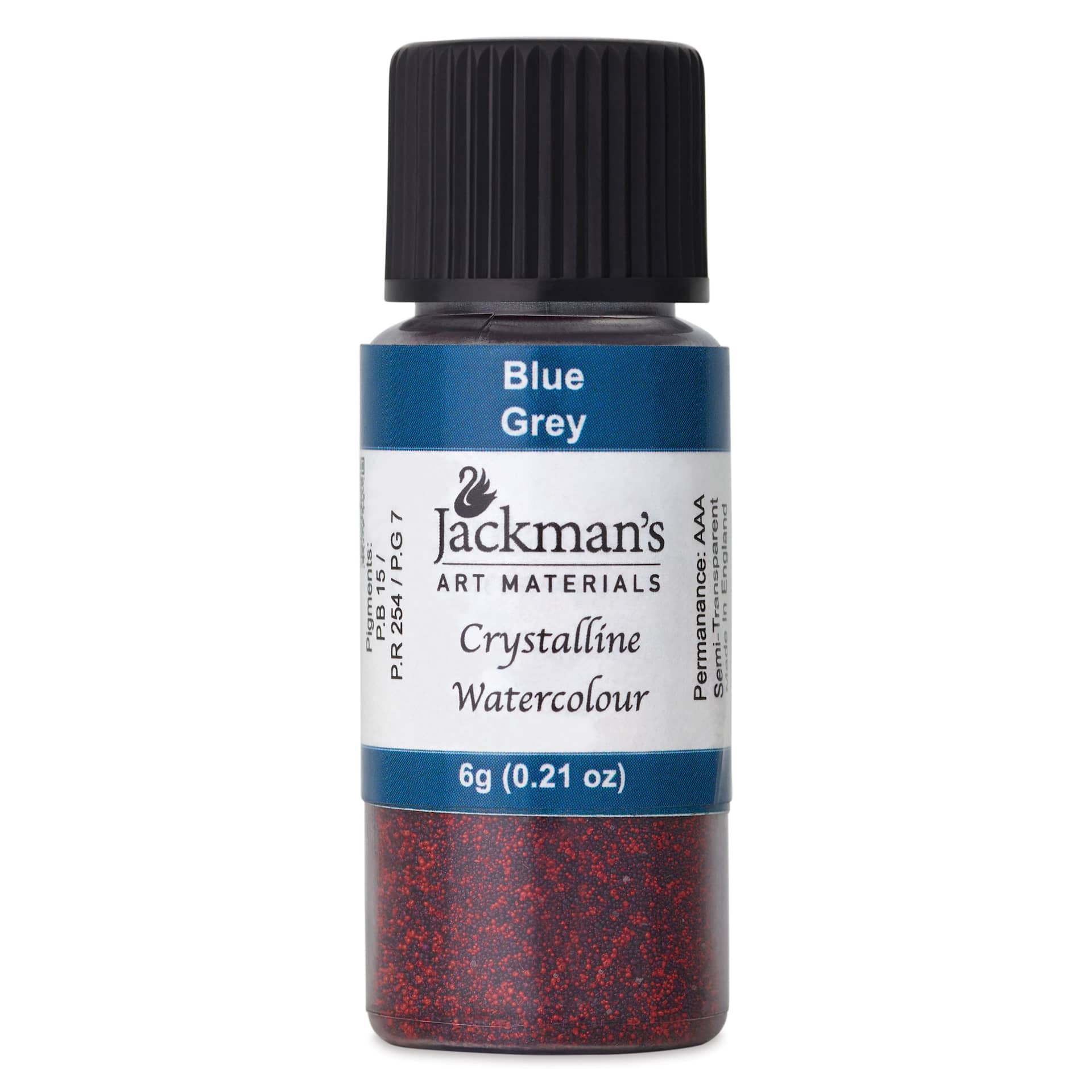 Jackman's Crystalline Powder Watercolor - Blue Grey, 6 g