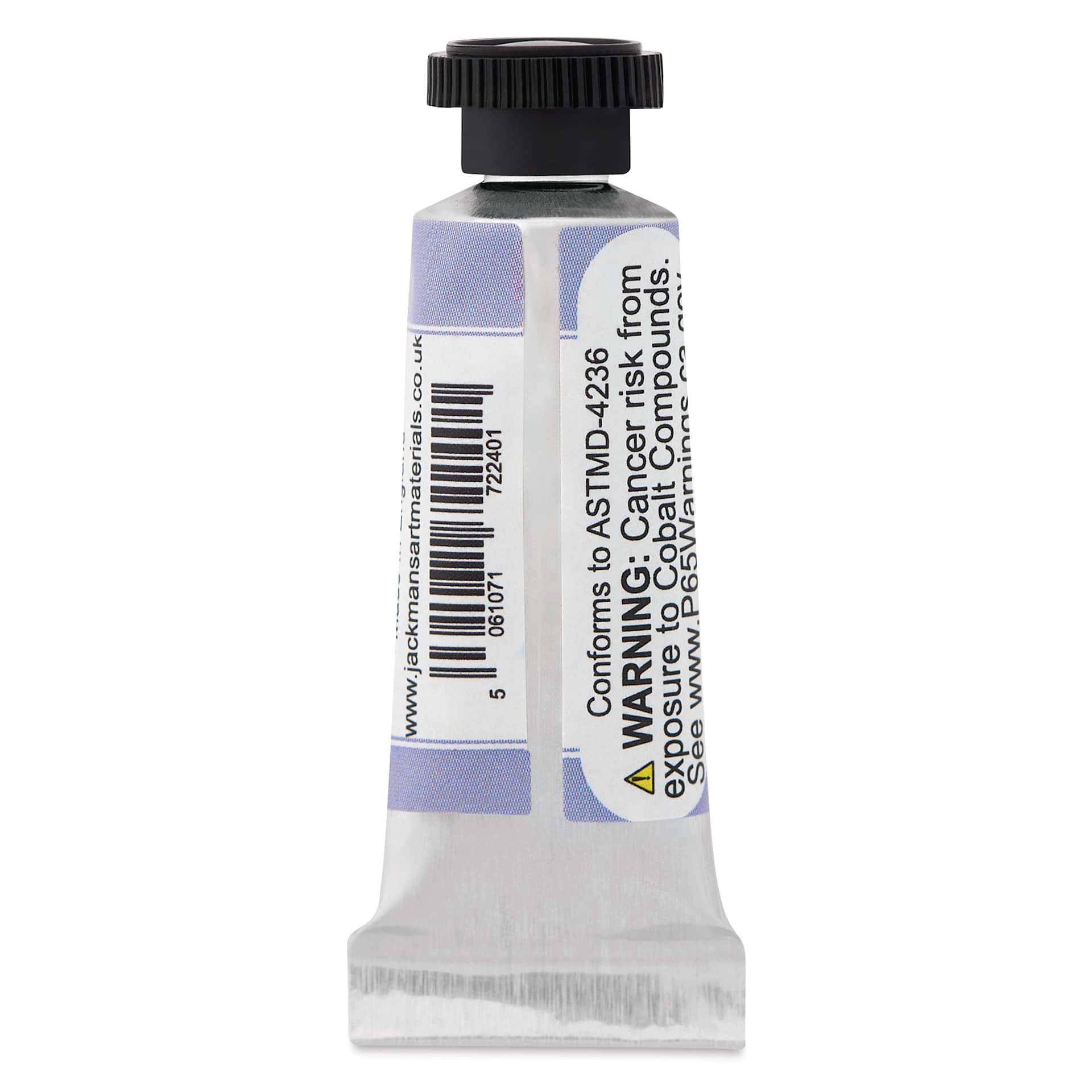 Jackman's Finest Professional Watercolour - Petal Shadow, 5 ml back of tube