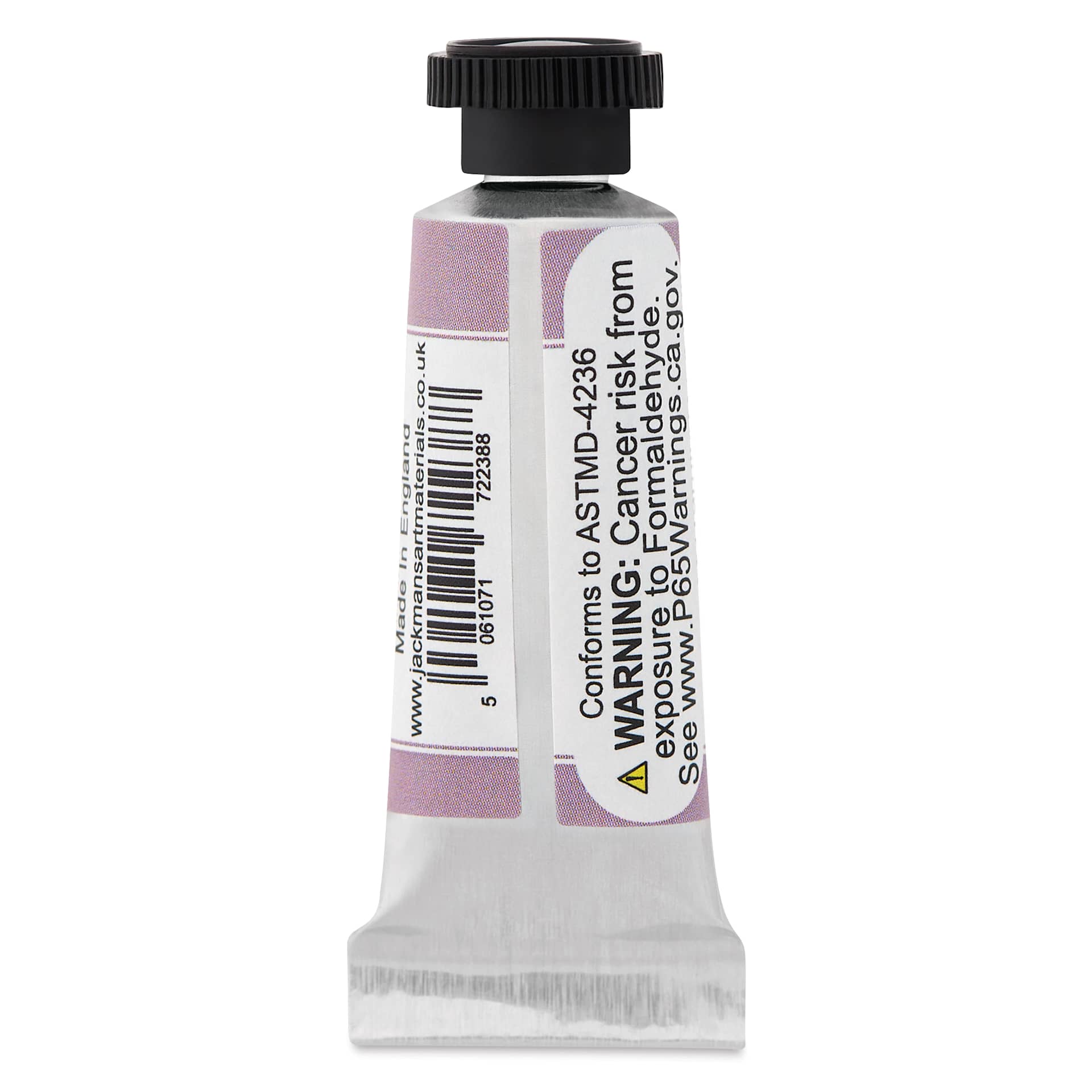Jackman's Finest Professional Watercolour - Nebula, 5 ml back of tube
