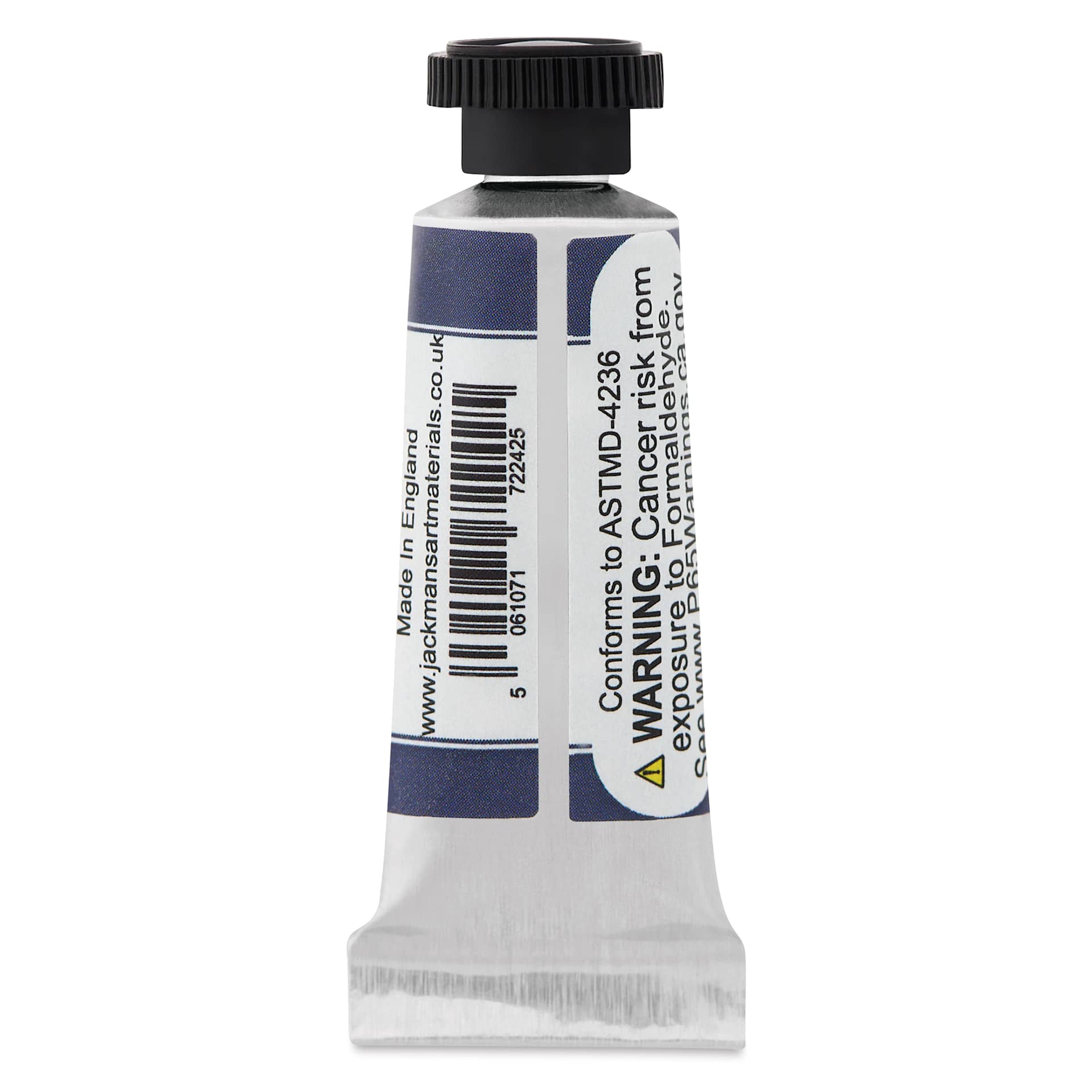 Jackman's Finest Professional Watercolour - Storm Clouds, 5 ml back of tube