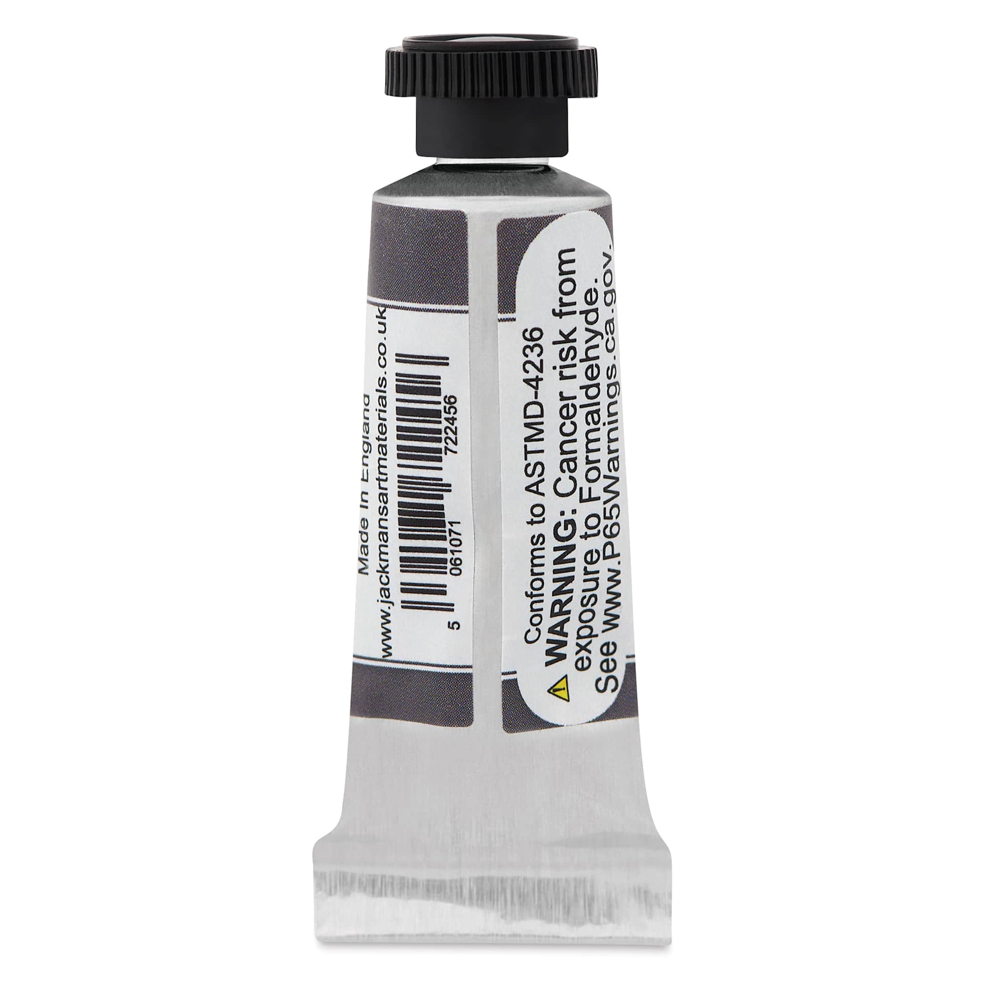 Jackman's Finest Professional Watercolour - Payne's Grey, 5 ml back of tube