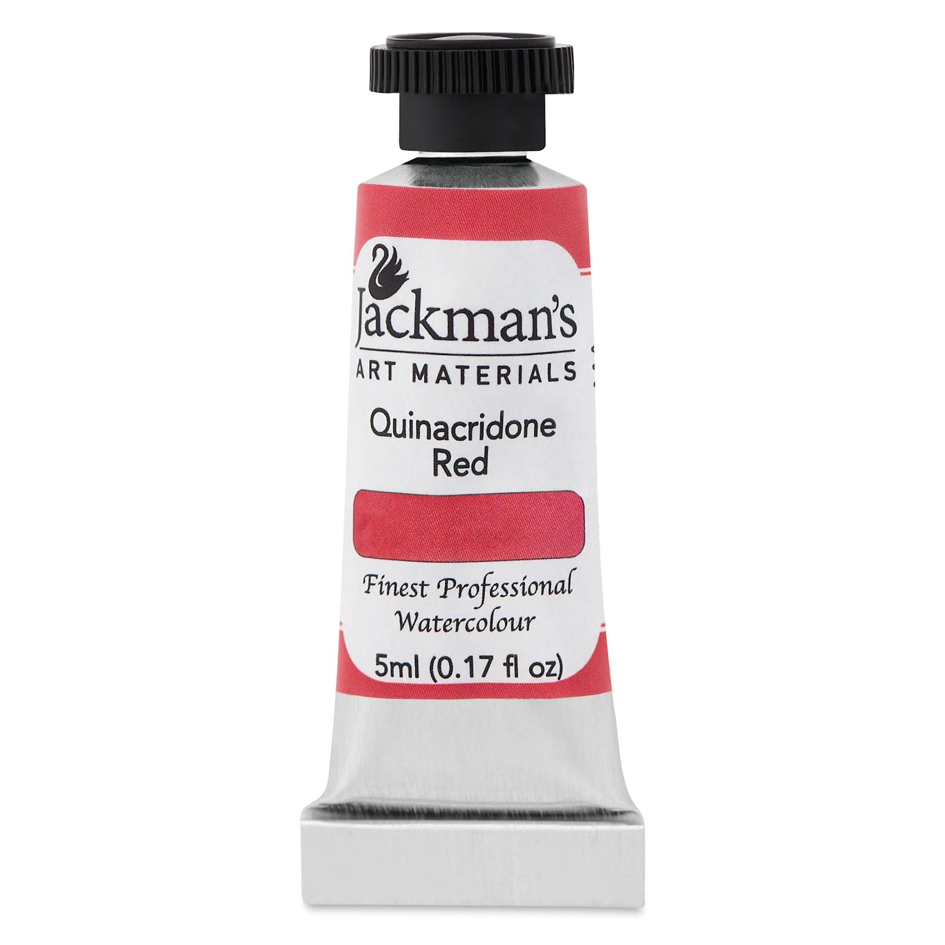 Jackman's Finest Professional Watercolour - Quinacridone Red, 5 ml Tube