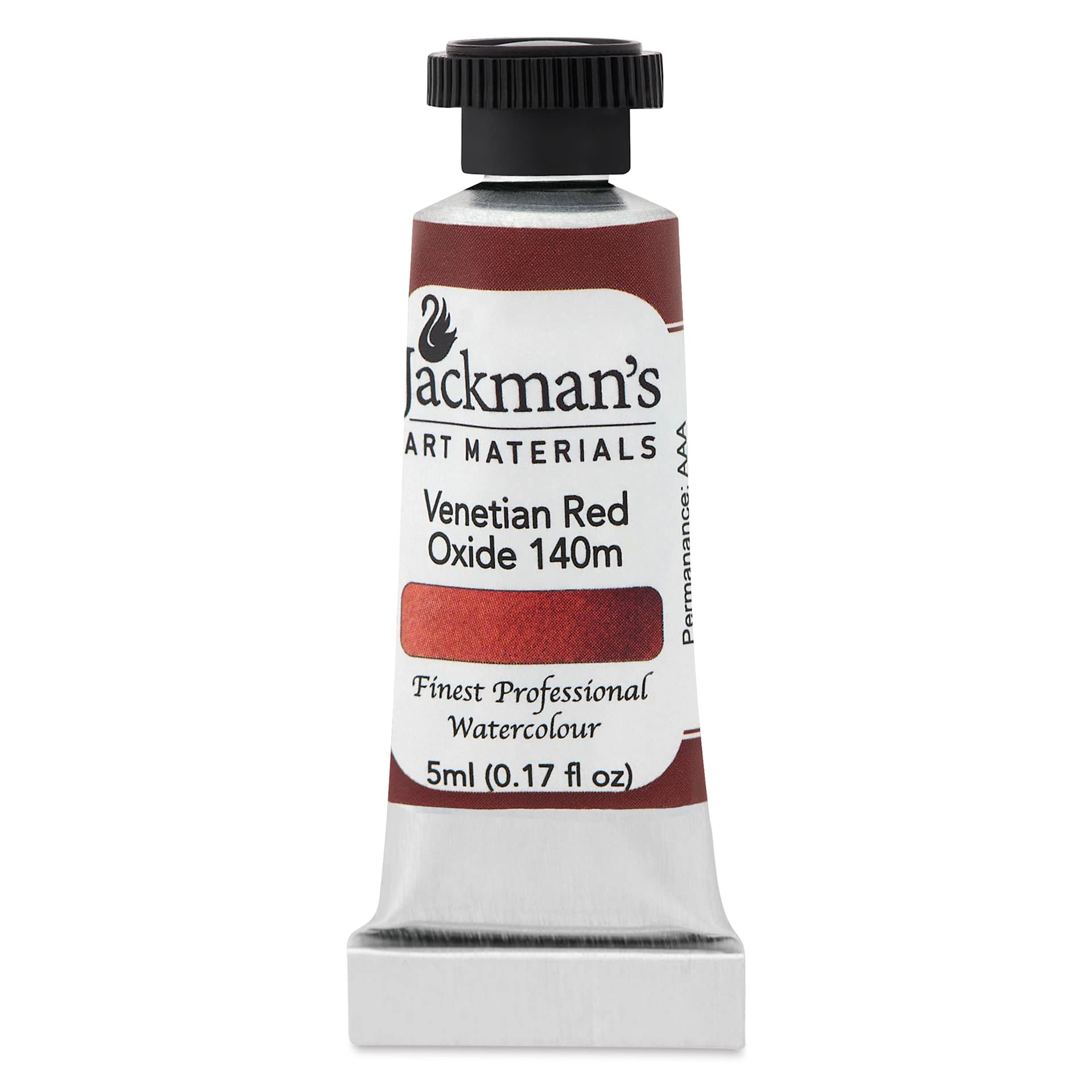 Jackman's Finest Professional Watercolour - Venetian Red Oxide 140m, 5 ml Tube