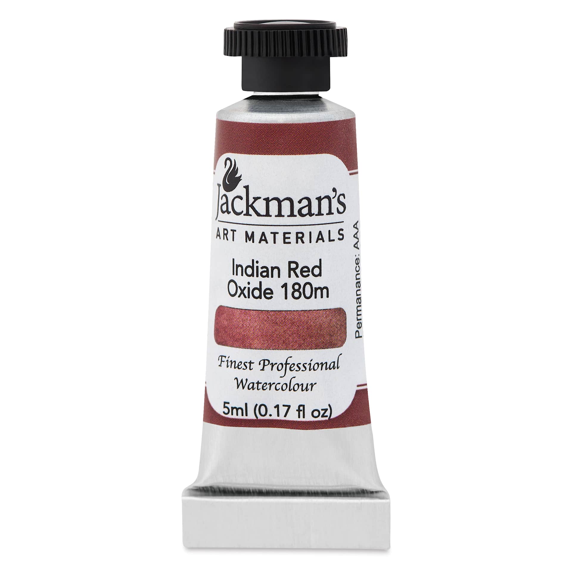 Jackman's Finest Professional Watercolour - Indian Red Oxide 180m, 5 ml Tube