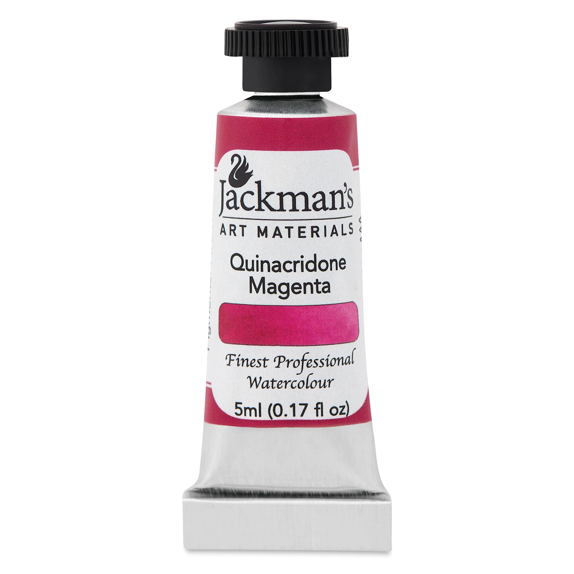 Jackman's Finest Professional Watercolour - Quinacridone Magenta, 5 ml Tube