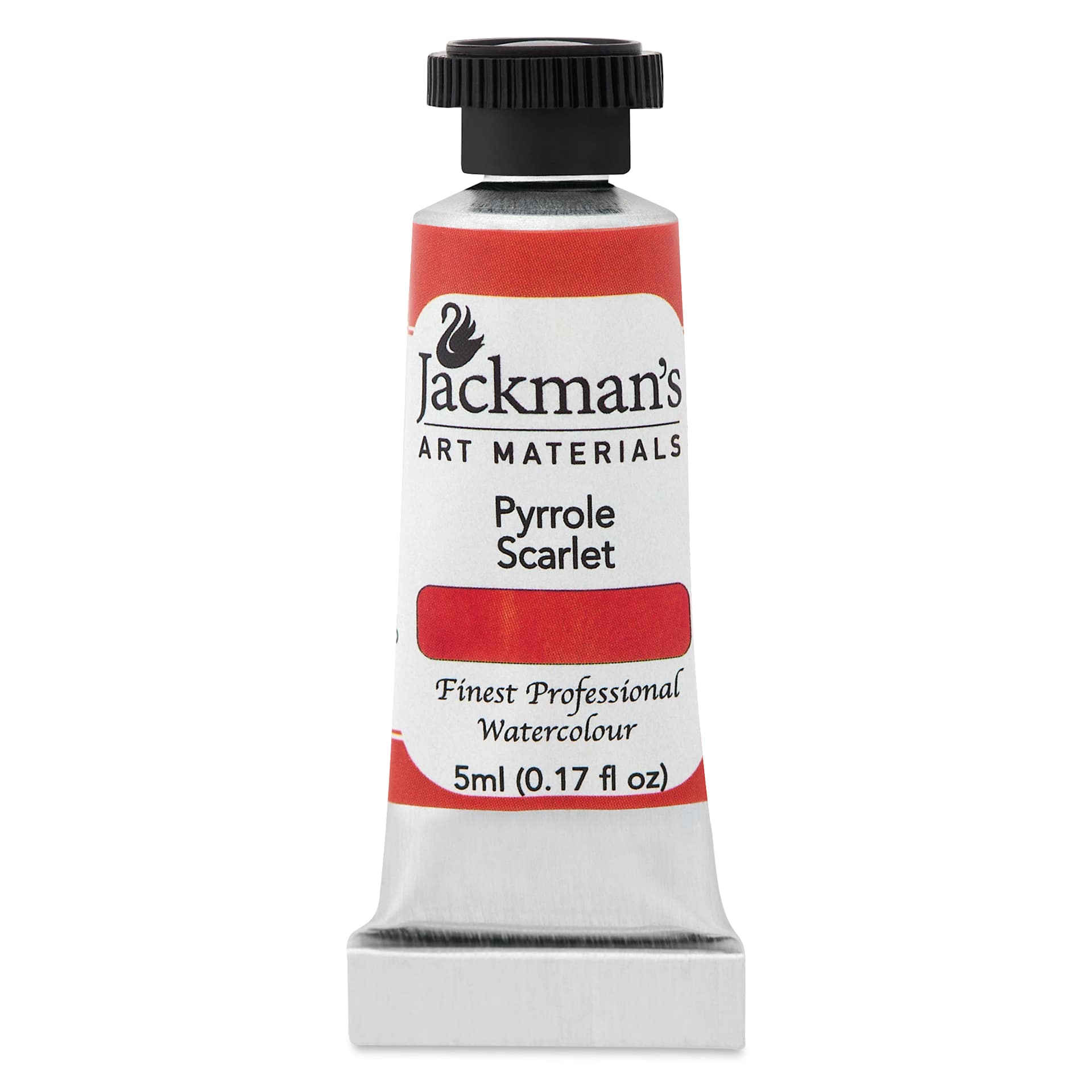 Jackman's Finest Professional Watercolour - Pyrrole Scarlet, 5 ml Tube