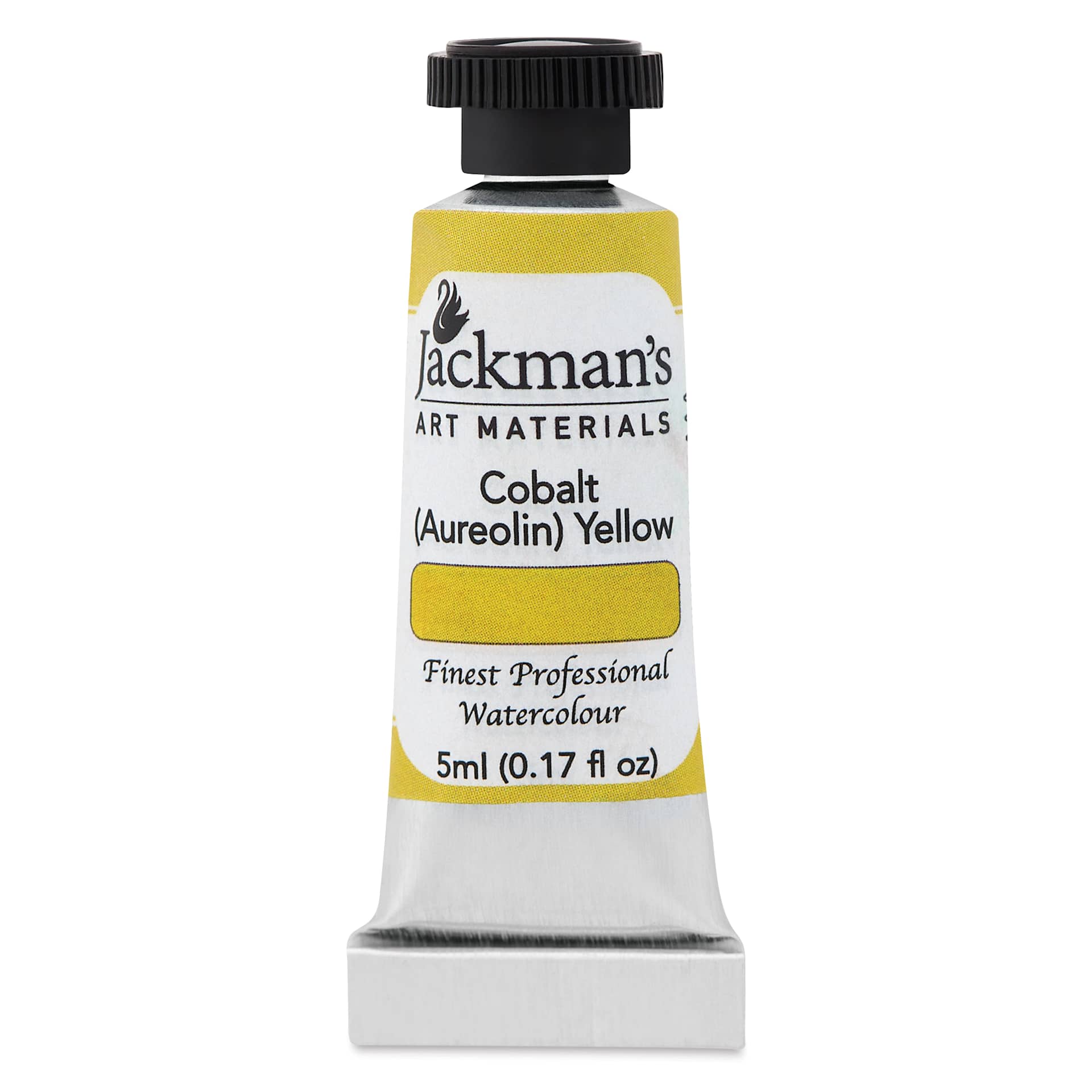 Jackman's Finest Professional Watercolour - Cobalt (Aureolin) Yellow, 5 ml Tube