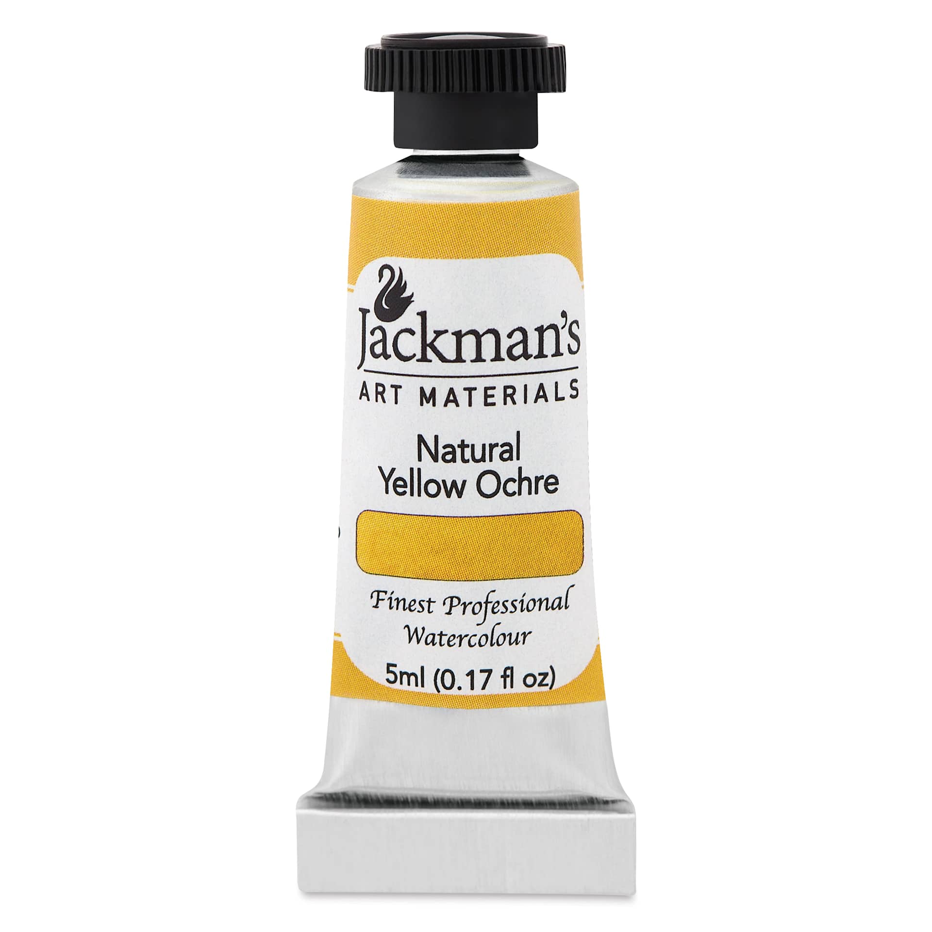 Jackman's Finest Professional Watercolour - Natural Yellow Ochre, 5 ml Tube