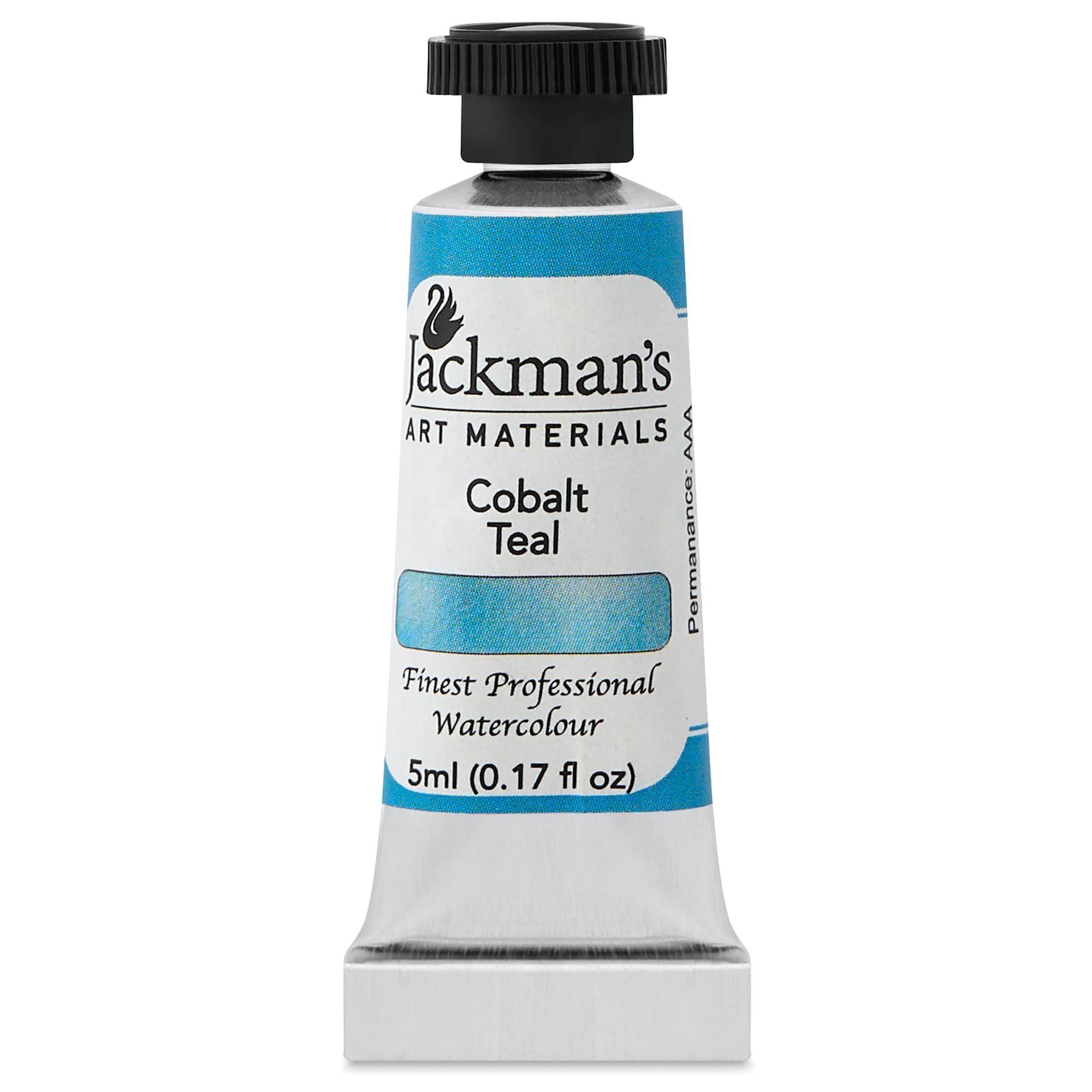 Jackman's Finest Professional Watercolour - Cobalt Teal, 5 ml Tube