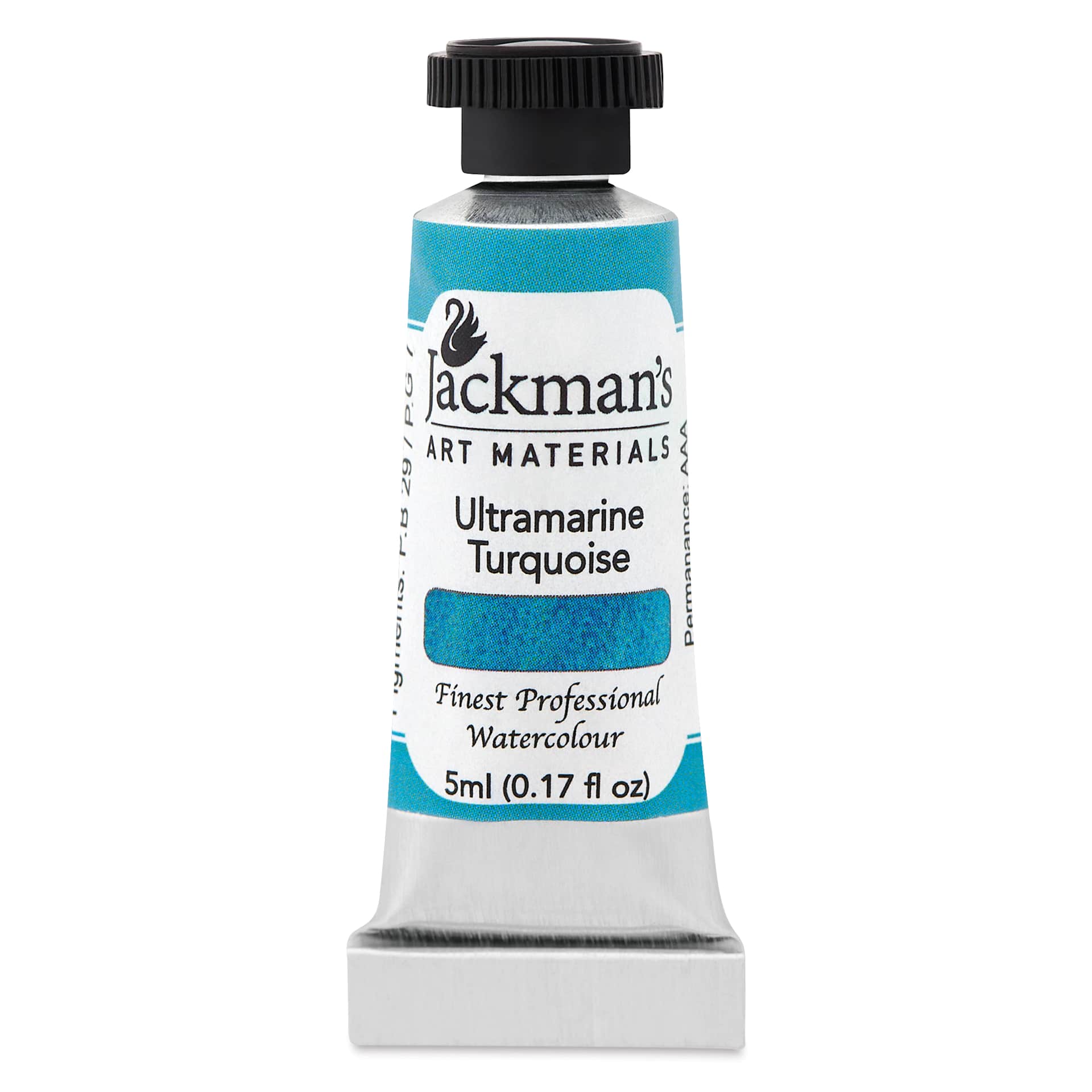 Jackman's Finest Professional Watercolour - Ultramarine Turquoise, 5 ml Tube