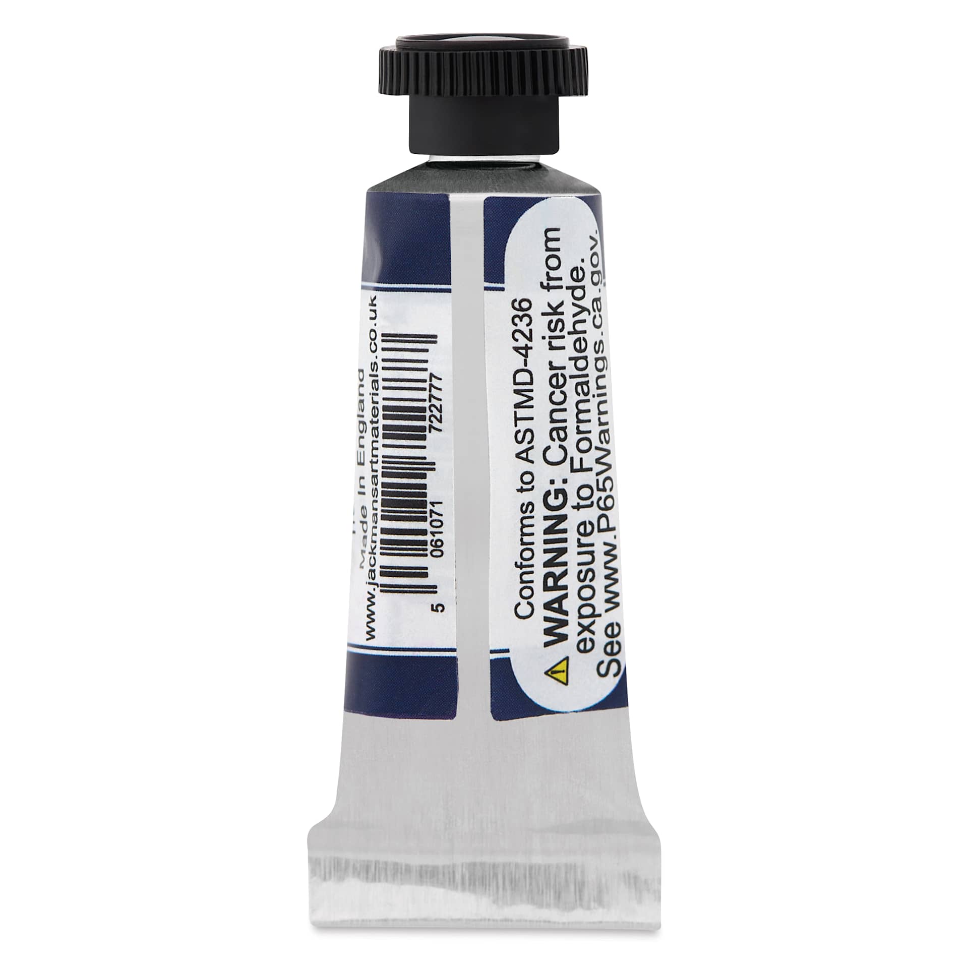 Jackman's Finest Professional Watercolour - Indanthrone Blue, 5 ml back of tube