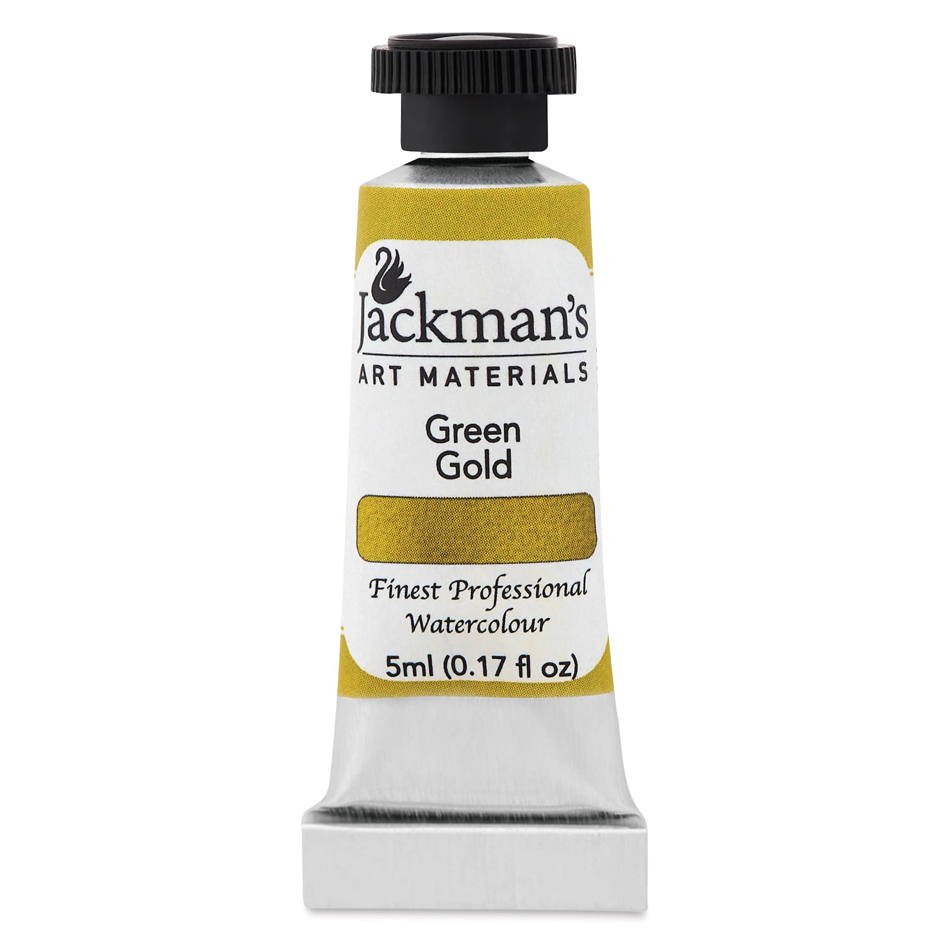Jackman's Finest Professional Watercolour - Green Gold, 5 ml Tube