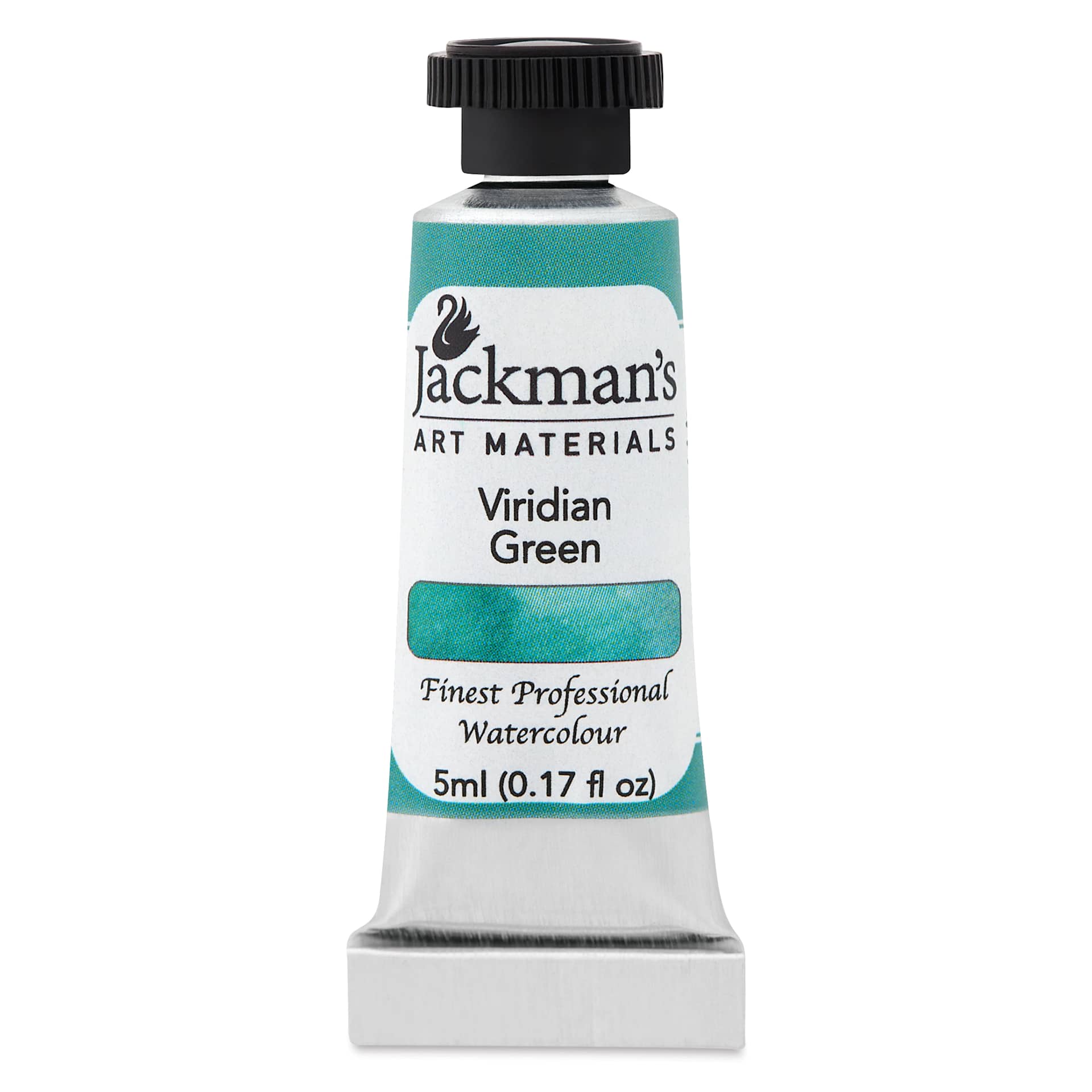 Jackman's Finest Professional Watercolour - Viridian Green, 5 ml Tube
