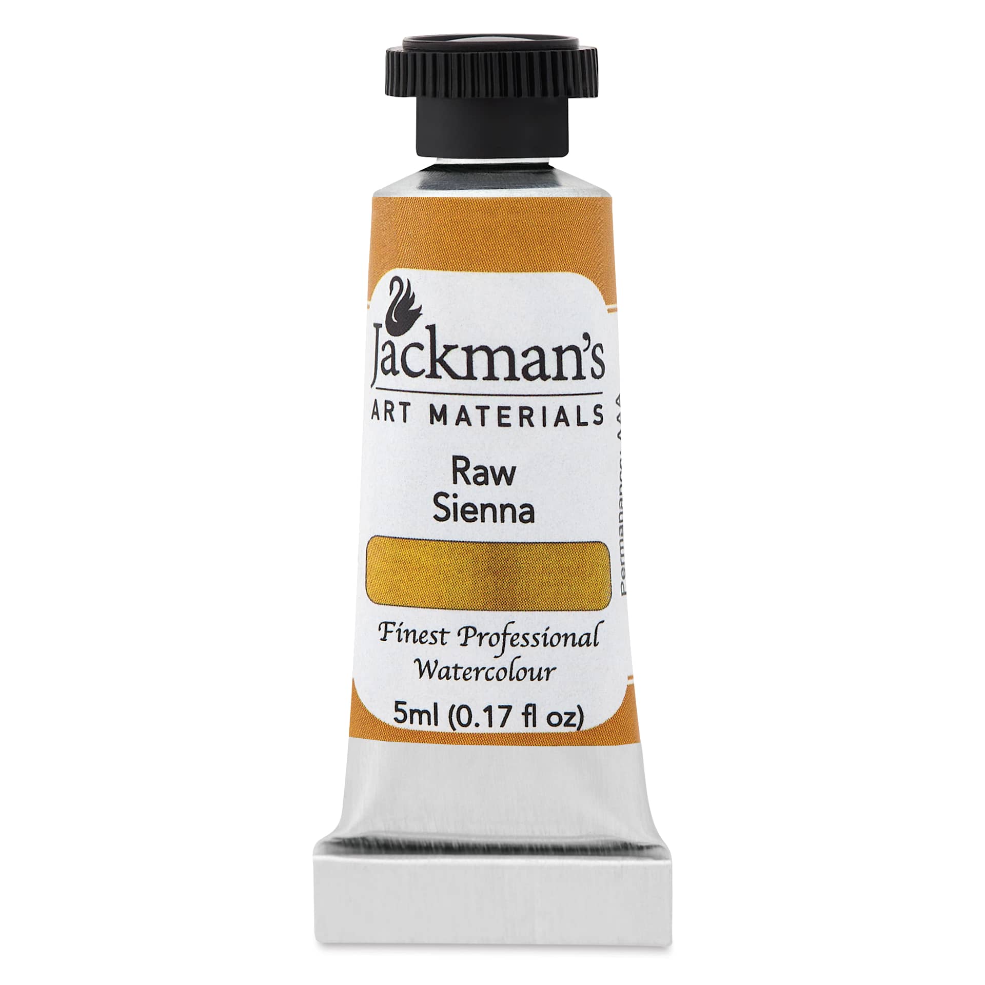 Jackman's Finest Professional Watercolour - Raw Sienna, 5 ml Tube