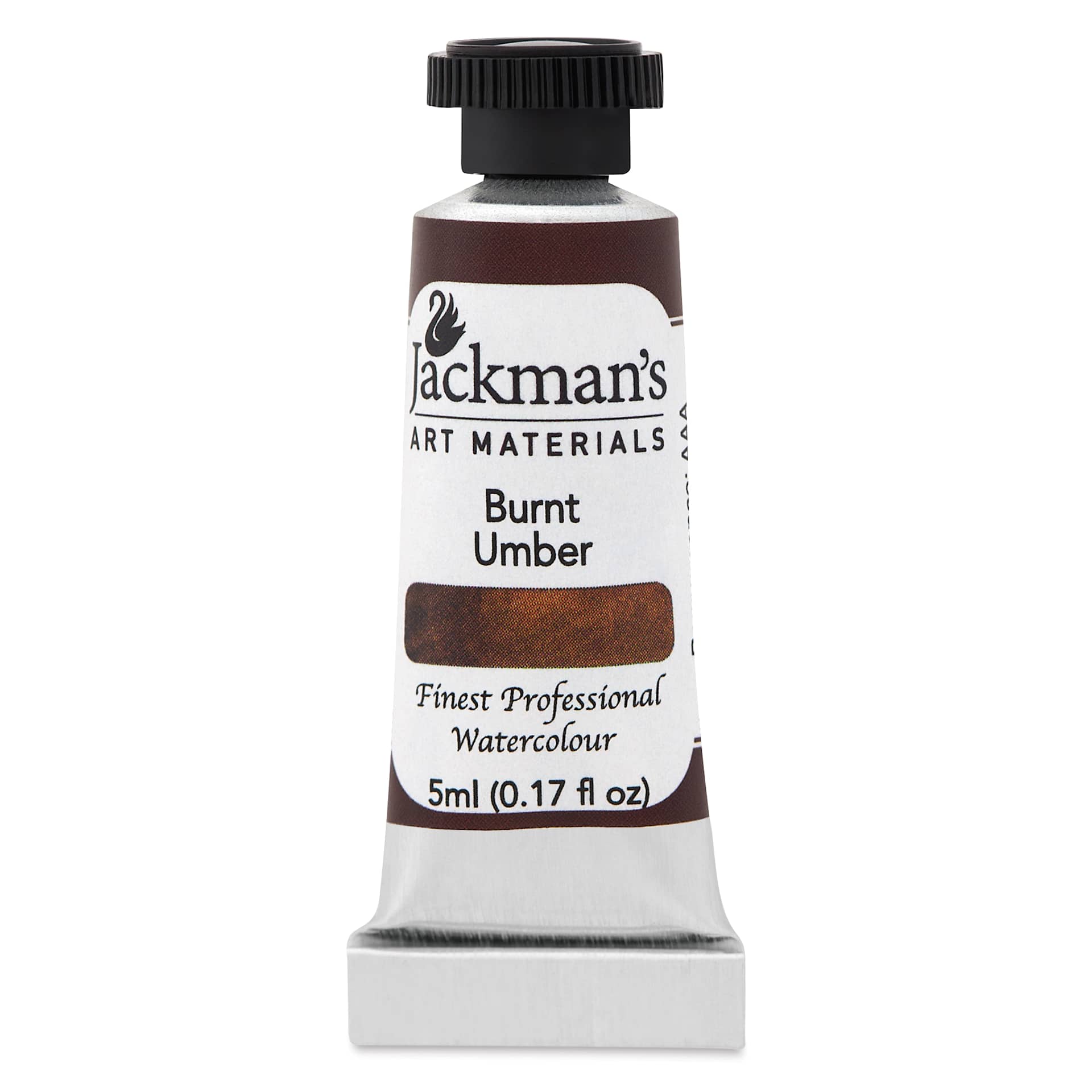 Jackman's Finest Professional Watercolour - Burnt Umber, 5 ml Tube