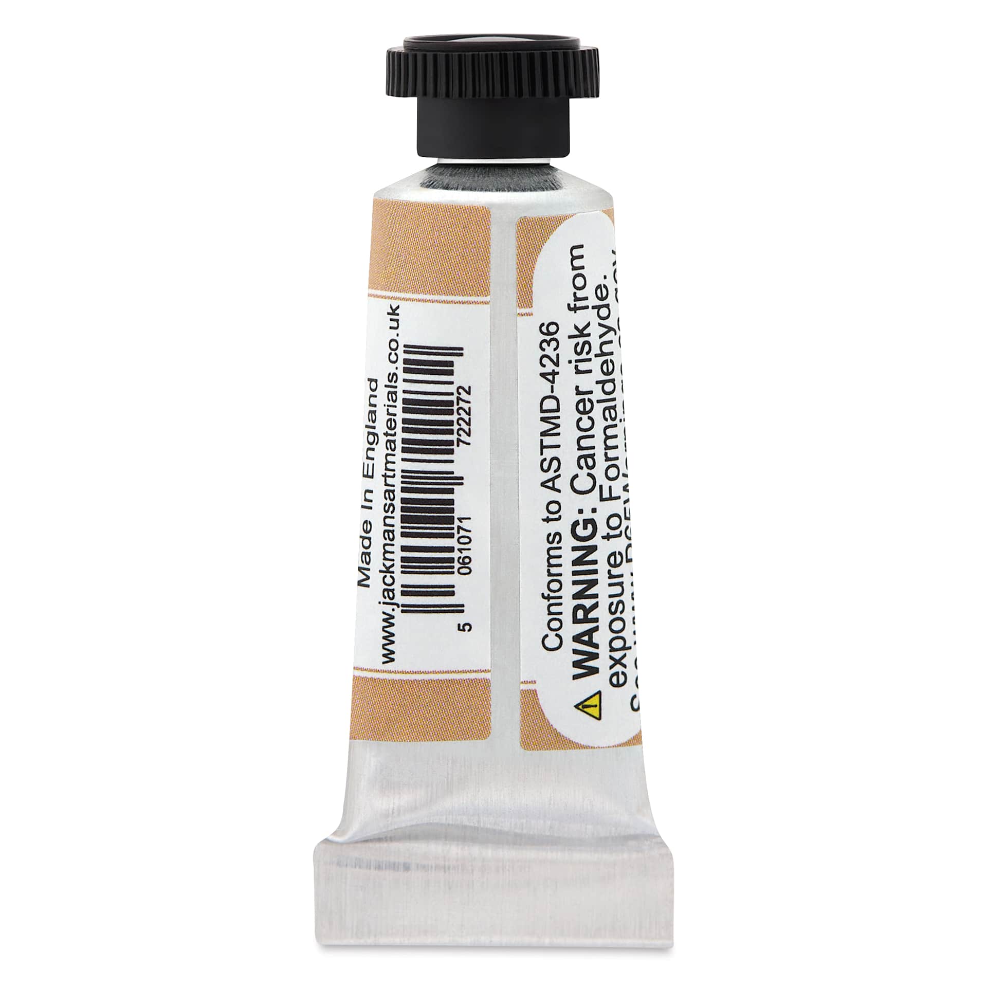 Jackman's Finest Professional Watercolour - Sahara, 5 ml back of tube