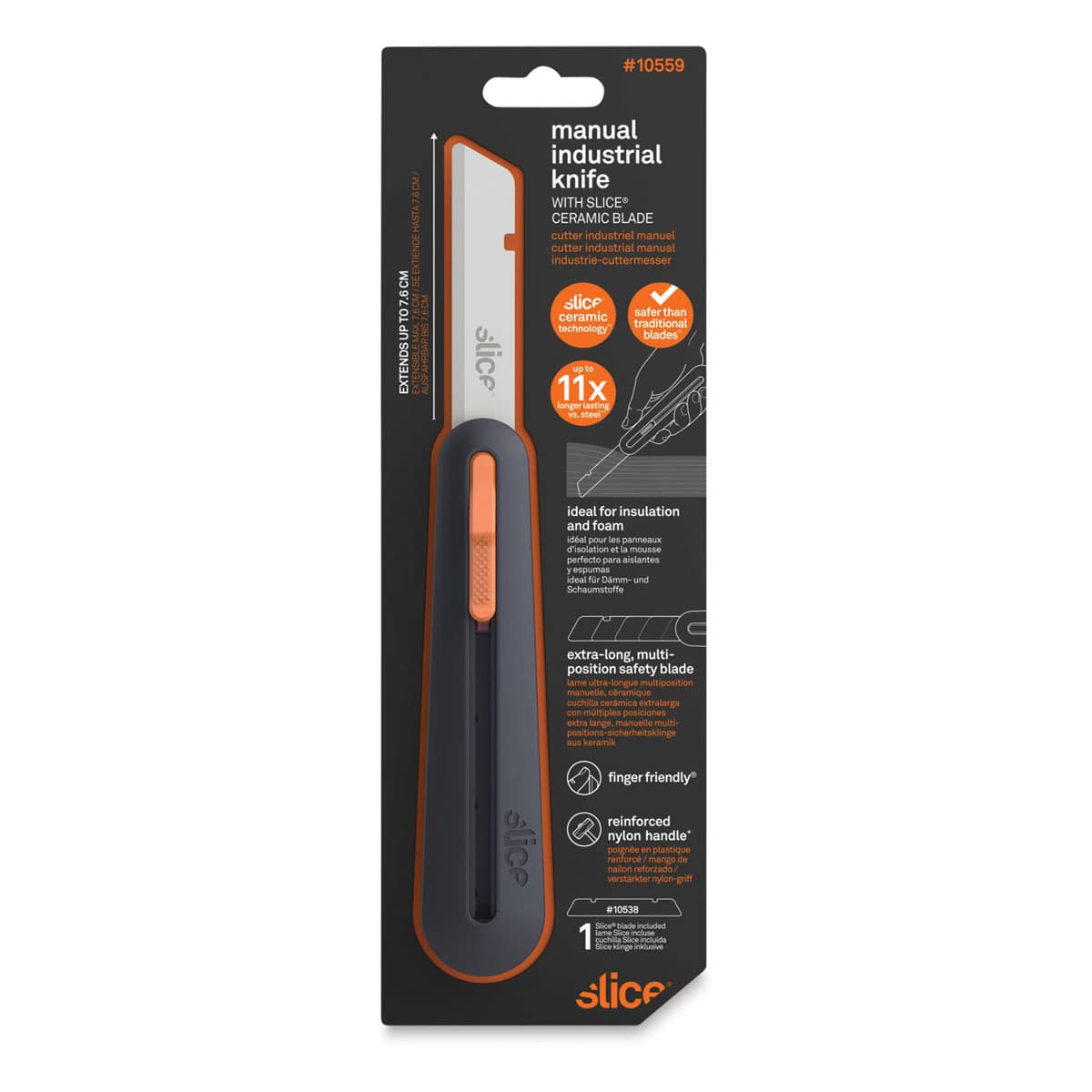 Slice Manual Industrial Knife, In Package