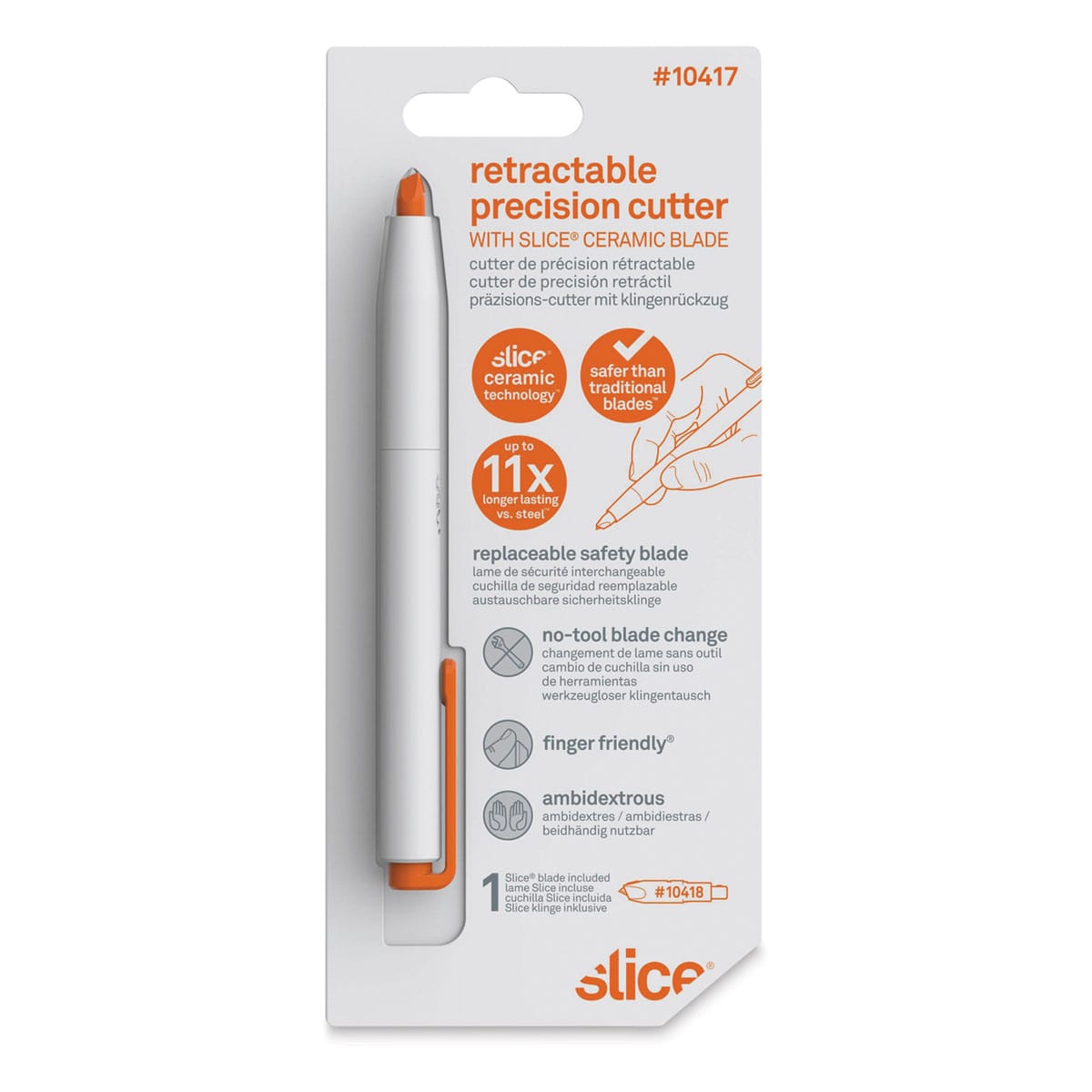 Slice Retractable Precision Cutter, In Package