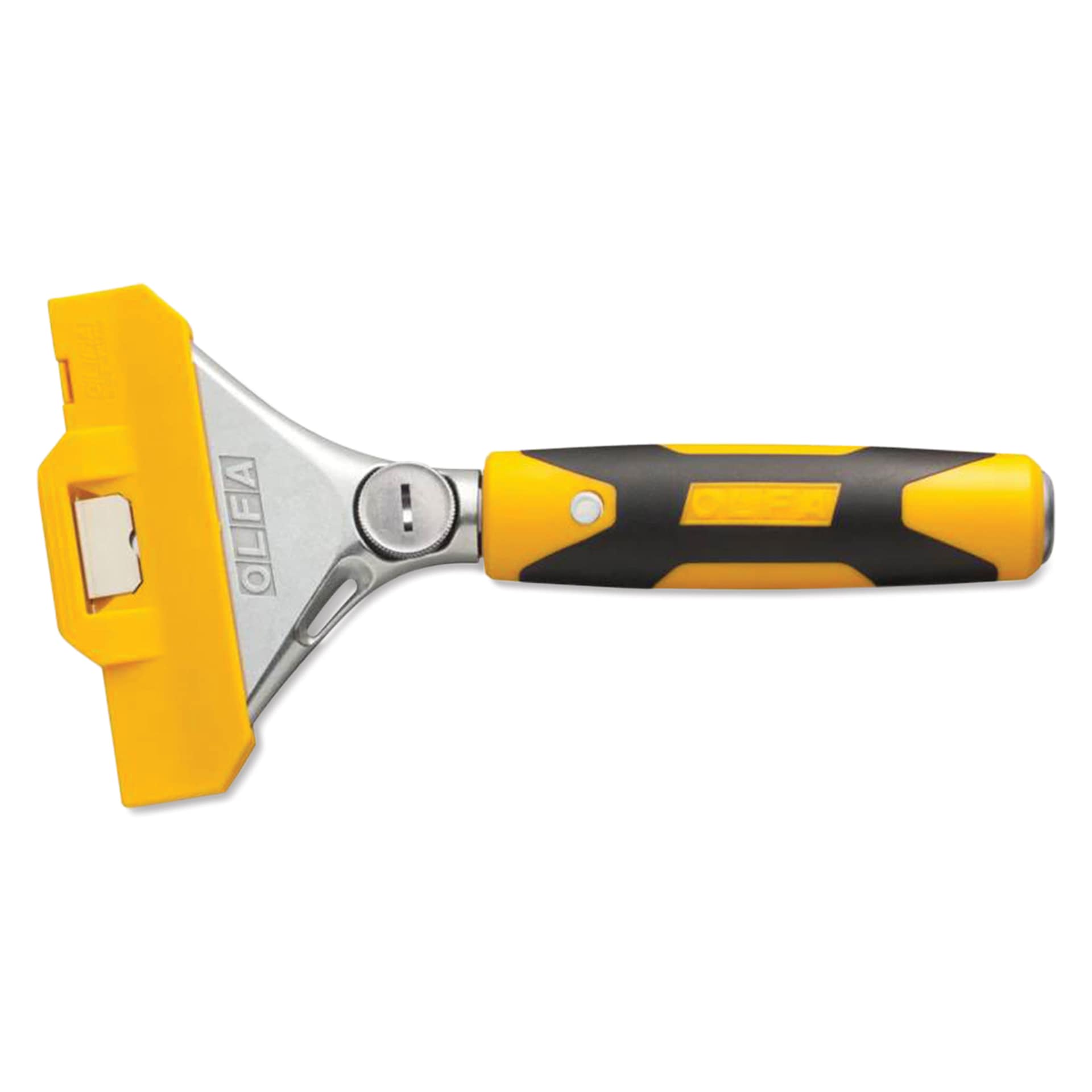 Olfa Extra Heavy-Duty Scraper - 8", blade cover on