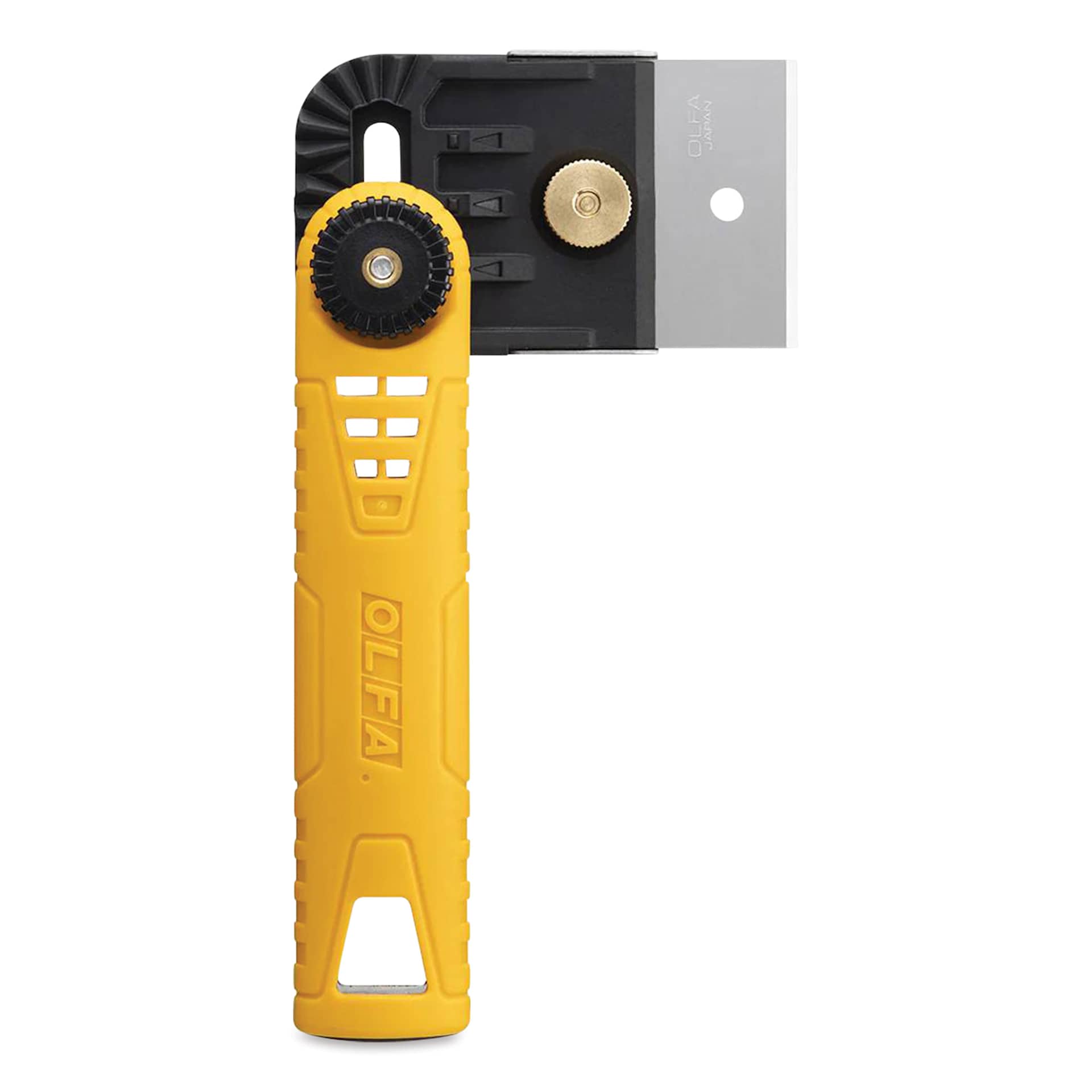 Olfa Multi-Purpose Scraper with Adjustable Head - 7", head turned to the right