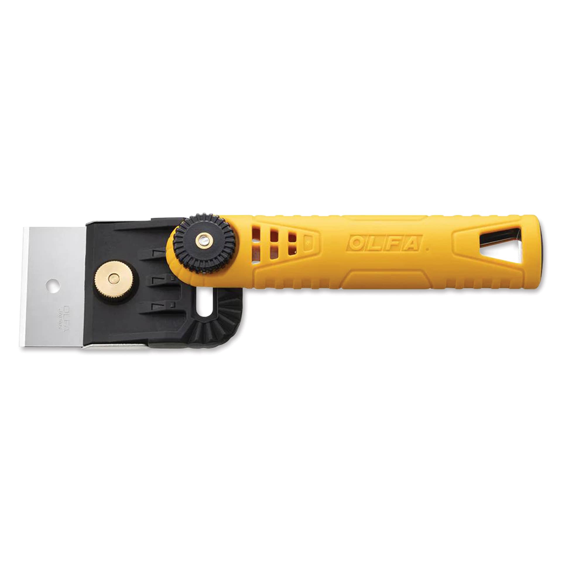 Olfa Multi-Purpose Scraper with Adjustable Head - 7", out of packaging