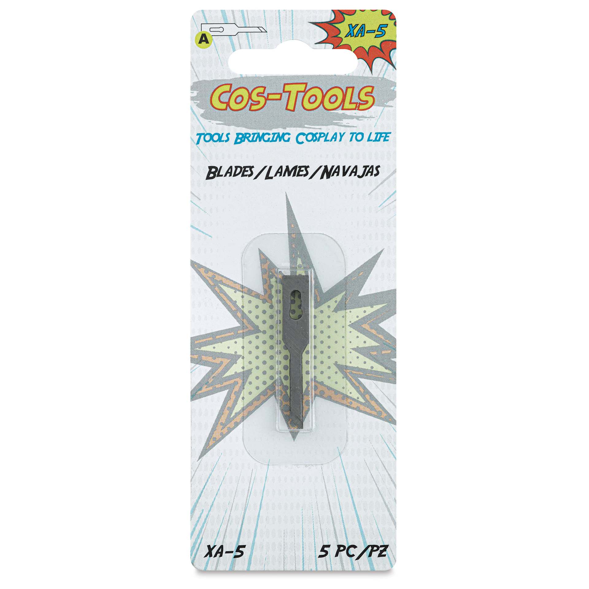 Logan Cos-Tools Replacement Blades XA - Pkg of 5, front of the packaging