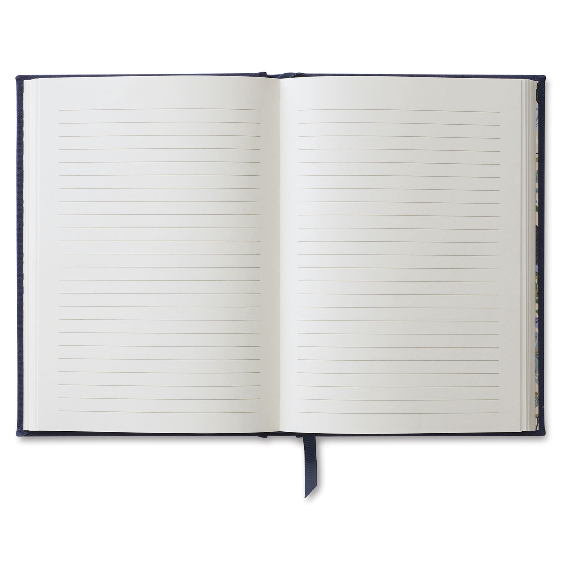Rifle Paper Co. Embroidered Peacock Journal, open