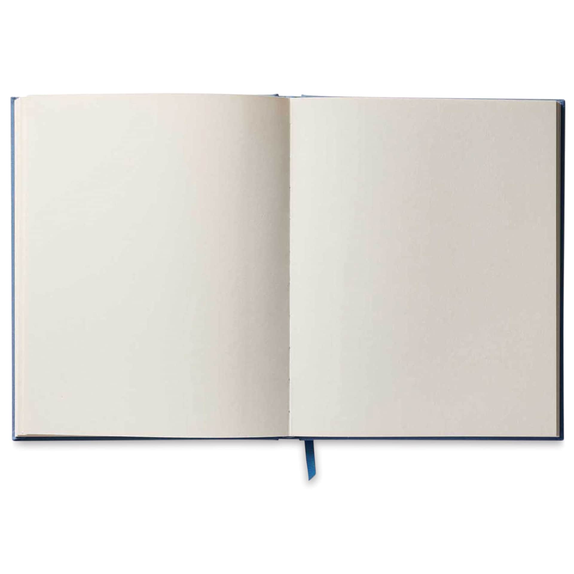 Rifle Paper Co. Gracie Embroidered Sketchbook - 8-1/4" x 10-1/4", 108 Pages, open