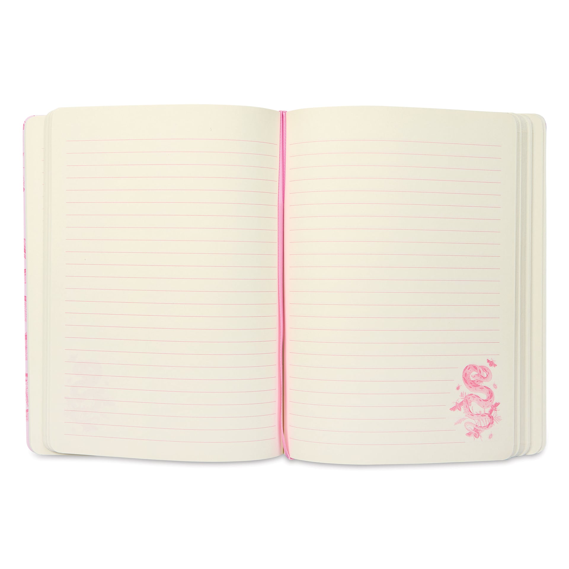 Art of Nature Garden Gathering Notebook - 6" x 8", 240 pages, open