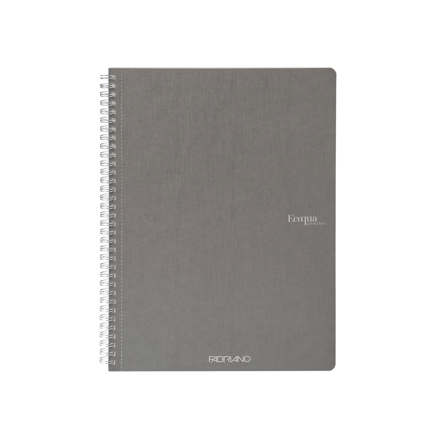 Fabriano Eco Qua Spiral Blank Grey - 70 Shts./Bk.