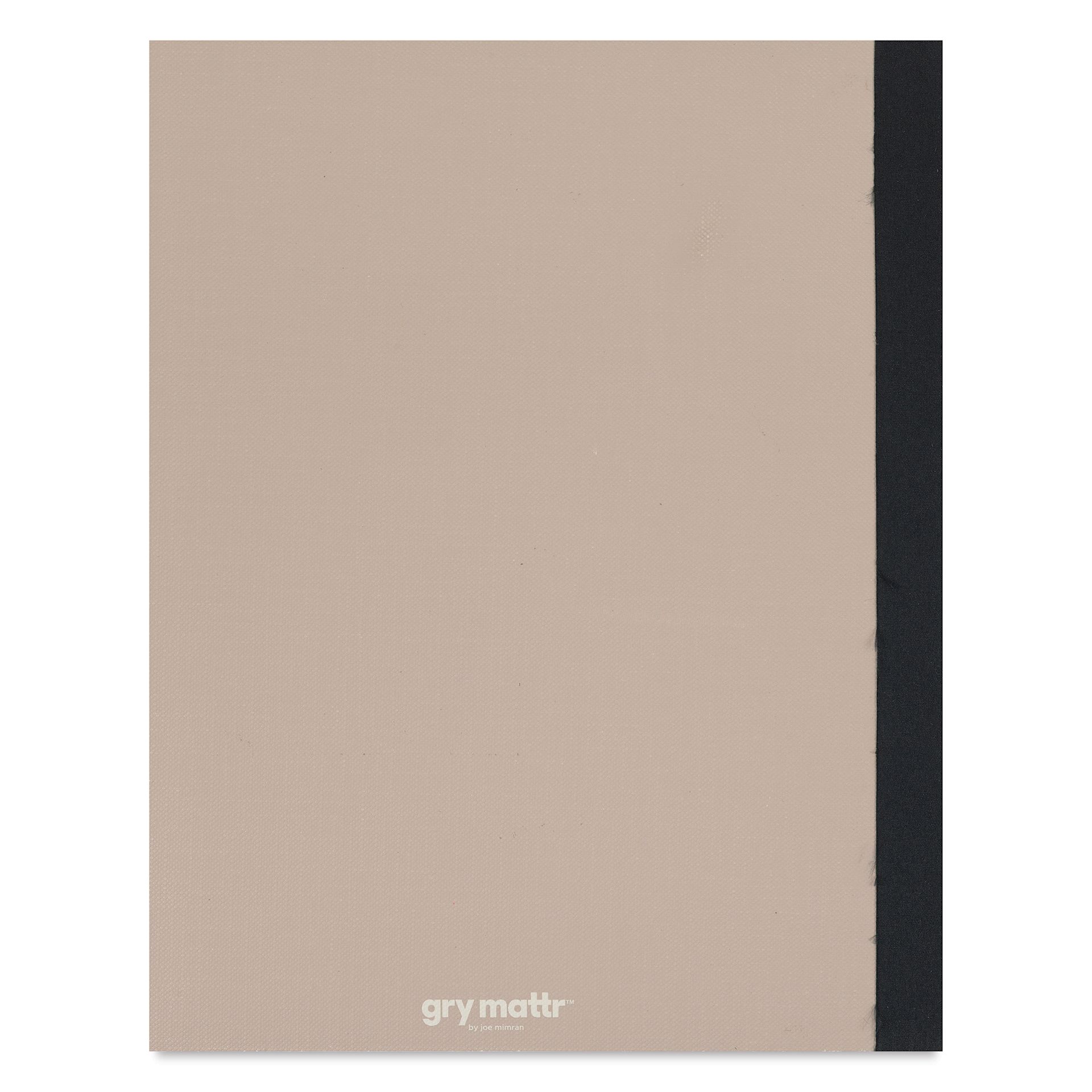 Gry Mattr Essential Sketchbook - Sand, 8" x 10", 100 Pages, back cover
