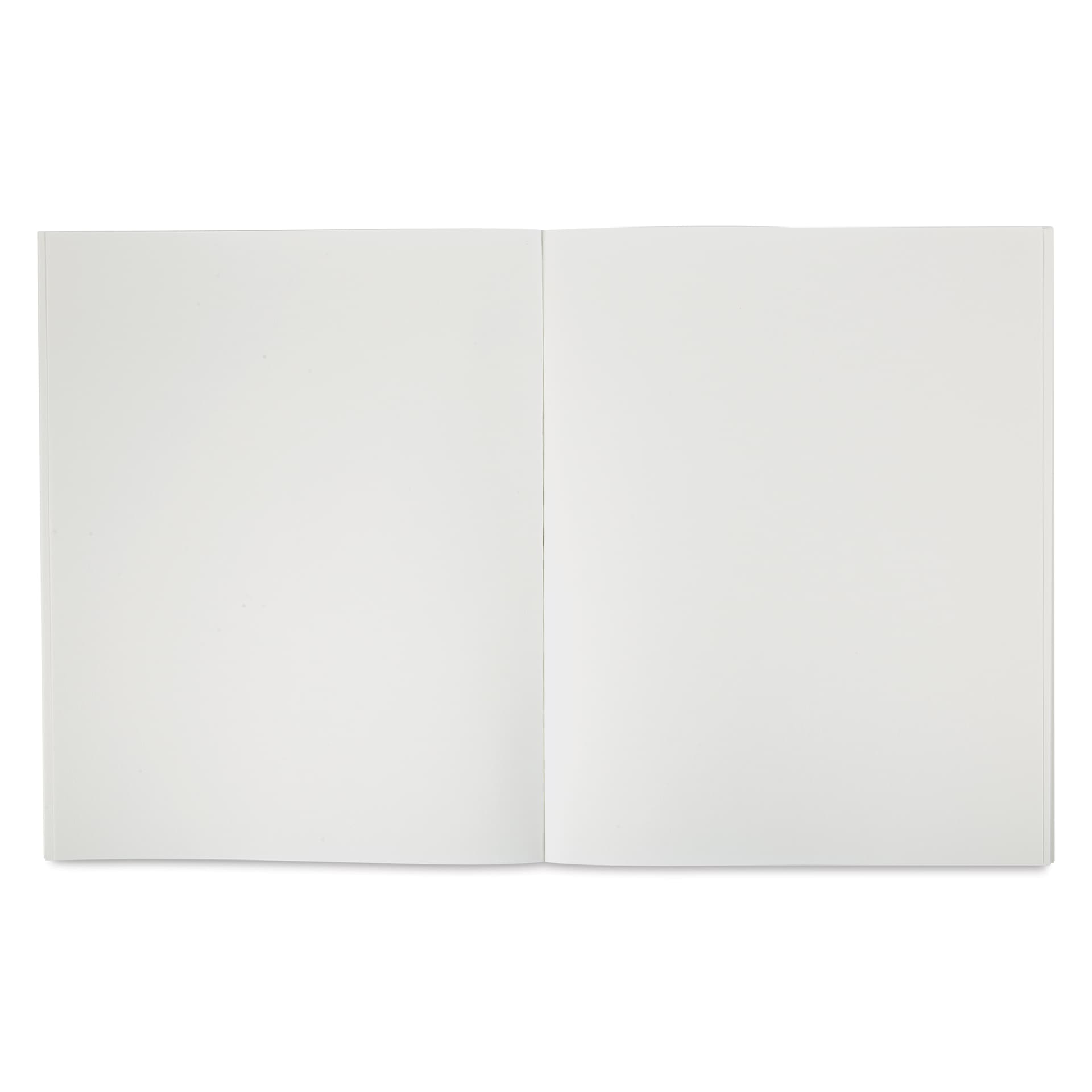 Gry Mattr Essential Sketchbook - Sea Green, 8" x 10", 100 Pages, open