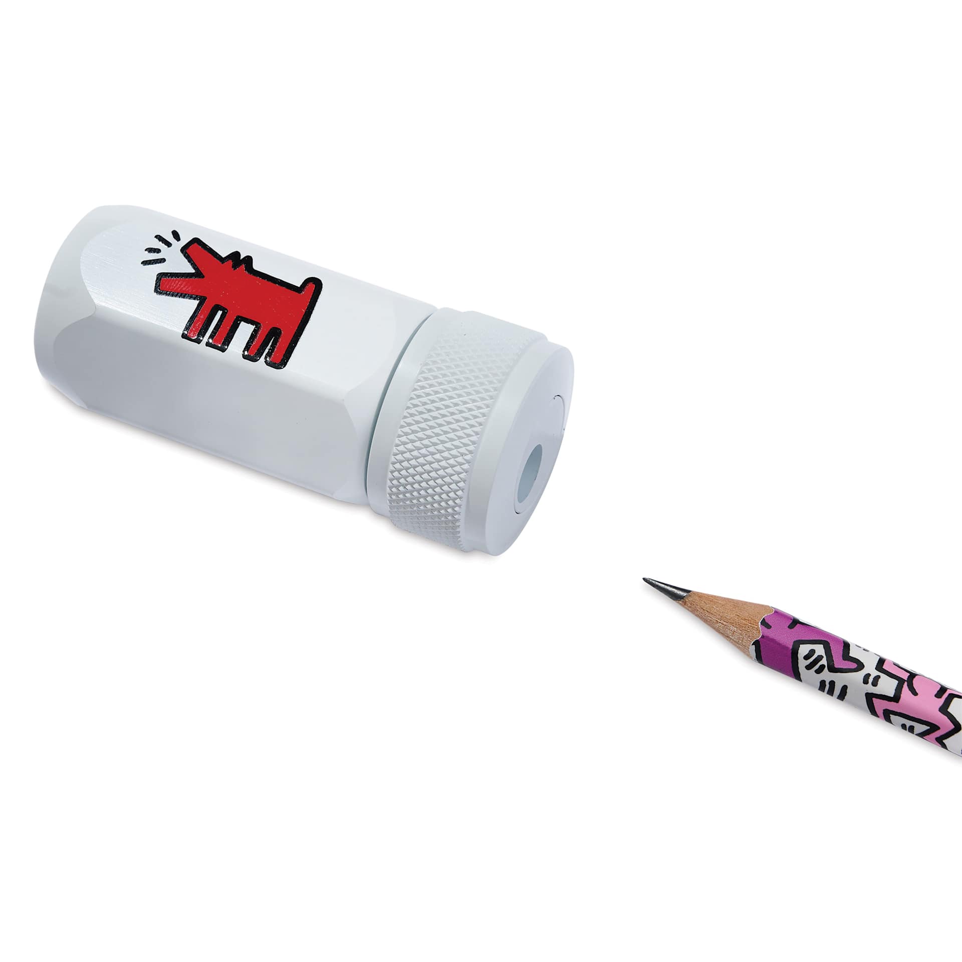 Blackwing x Keith Haring Volumes 292 One-Step Sharpener - Barking Dog, with a pencil (not included)