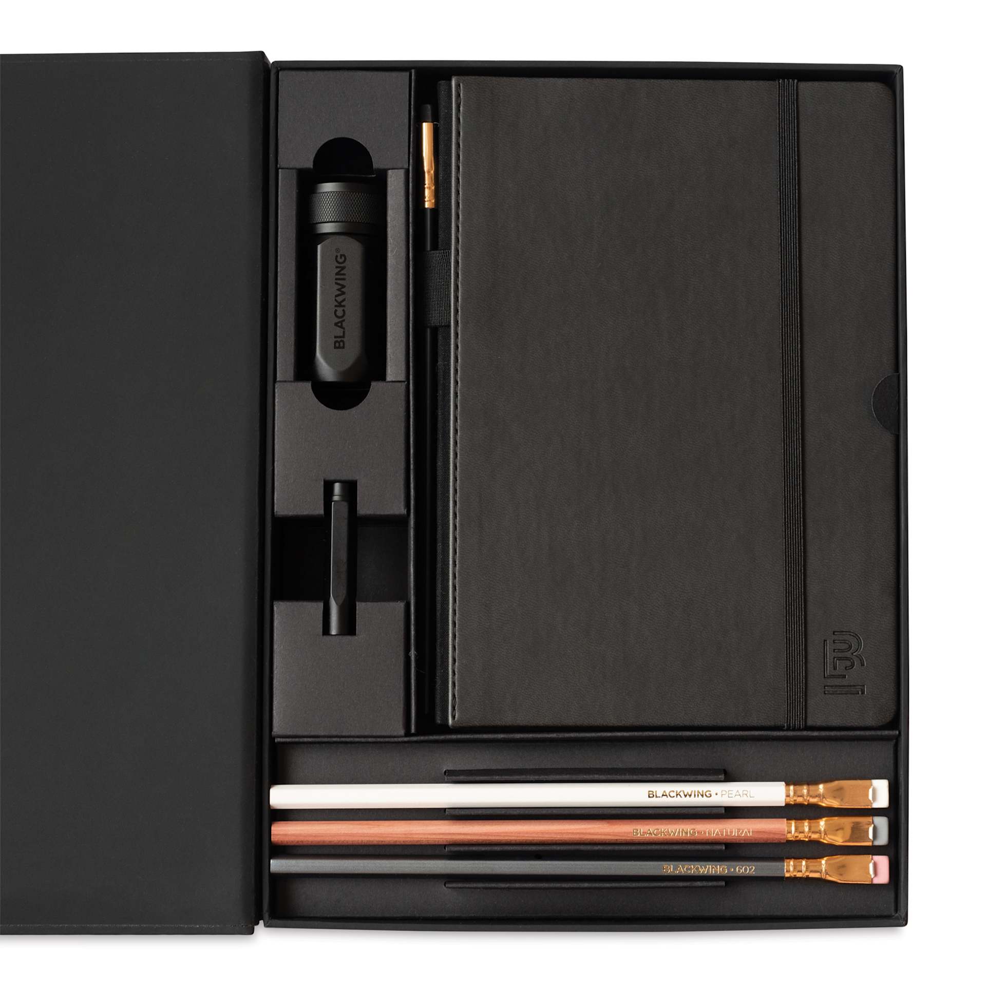 Blackwing Notebook Essentials Set - Dot Grid, open set